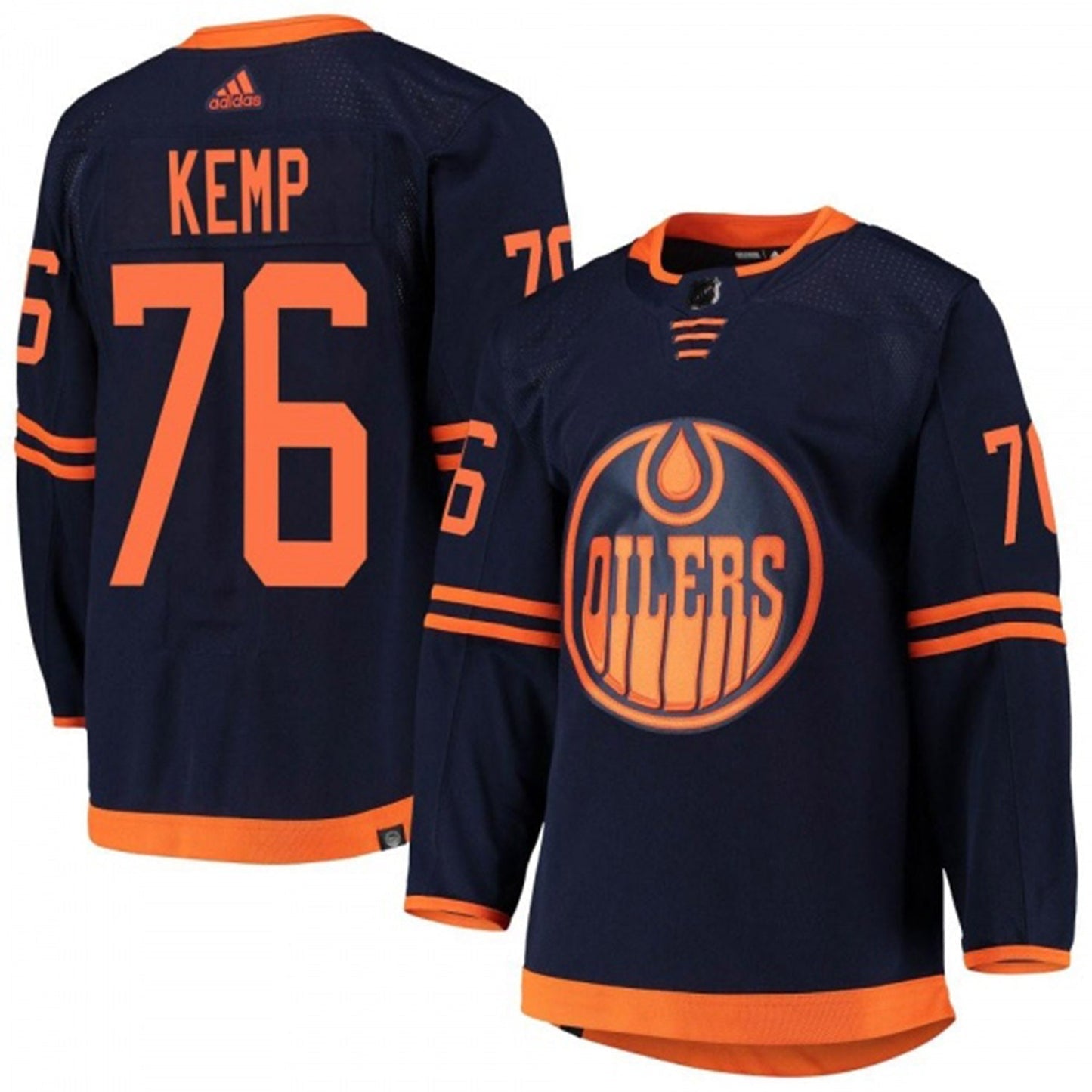Hockey Philip Kemp Edmonton Oilers 76 Jersey