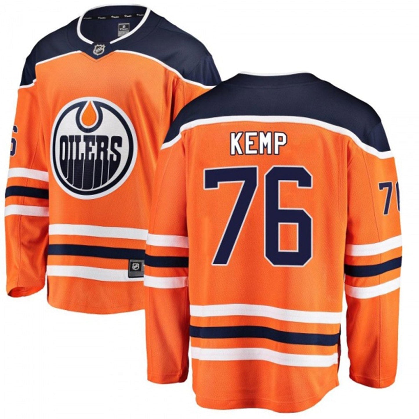 Hockey Philip Kemp Edmonton Oilers 76 Jersey