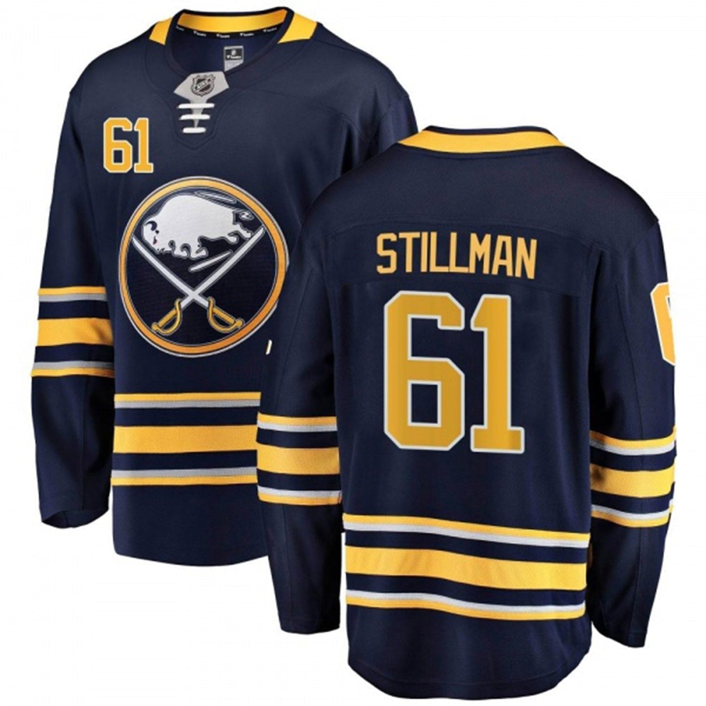 Hockey Riley Stillman Buffalo Sabres 61 Jersey