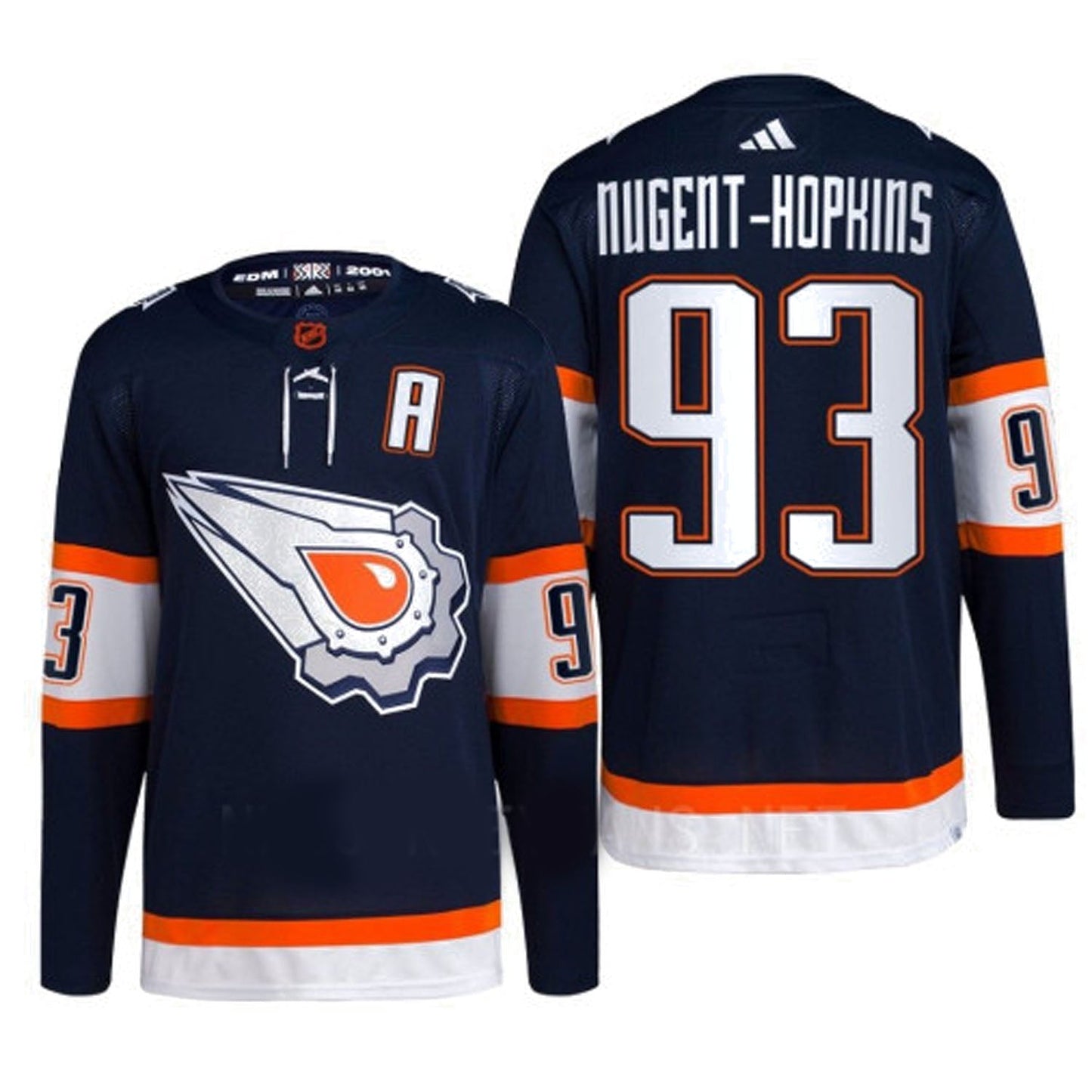 Hockey Ryan Nugent-Hopkins Edmonton Oilers 93 Jersey