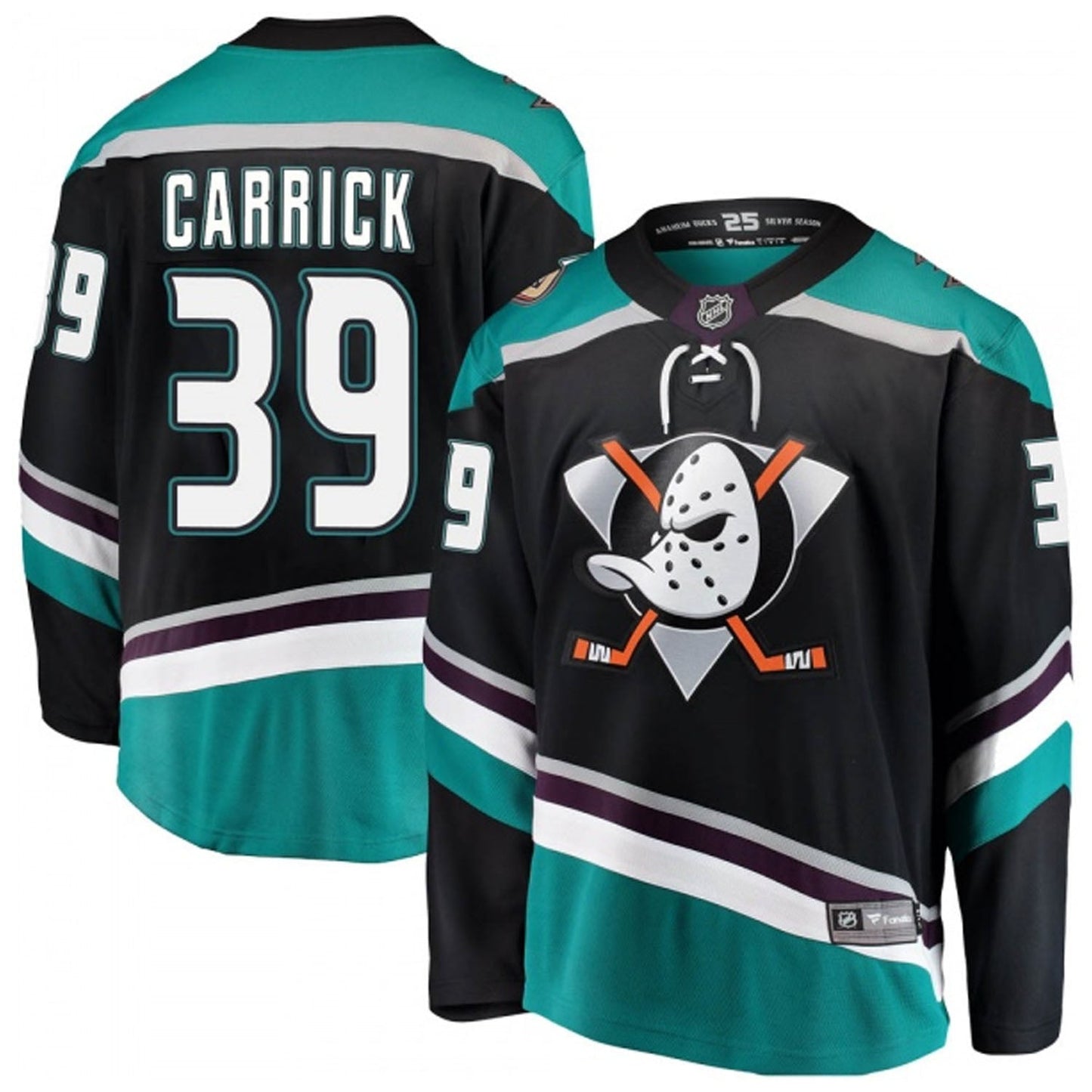 Hockey Sam Carrick Anaheim Ducks 39 Jersey
