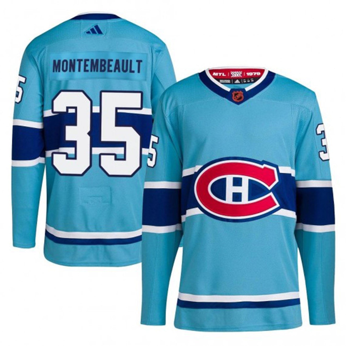 Hockey Sam Montembeault Montreal Canadiens 33 Jersey