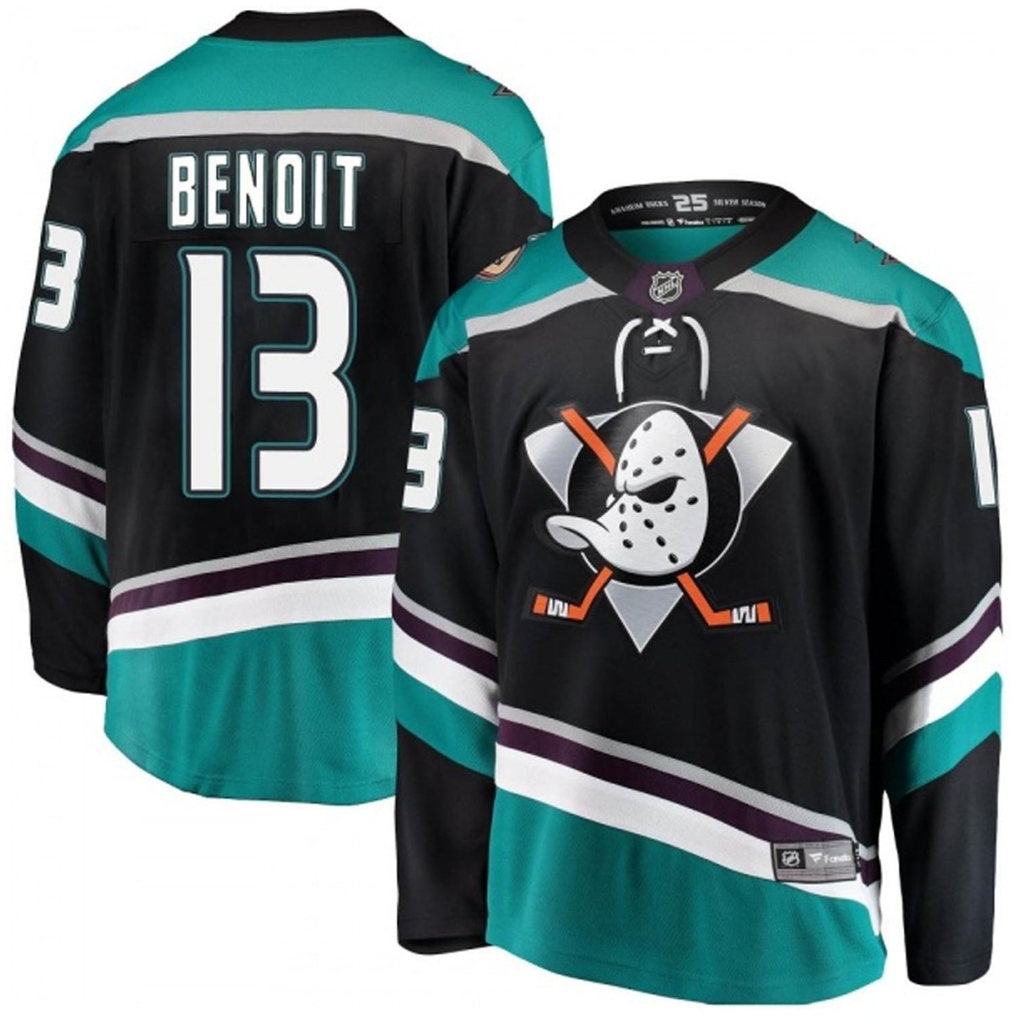 Hockey Simon Benoit Anaheim Ducks 13 Jersey