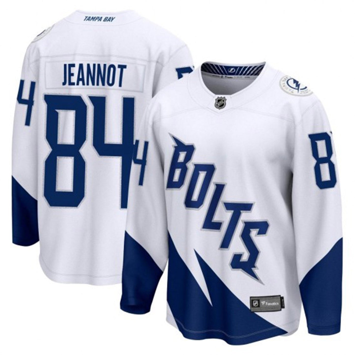 Hockey Tanner Jeannot Tampa Bay Lightning 84 Jersey
