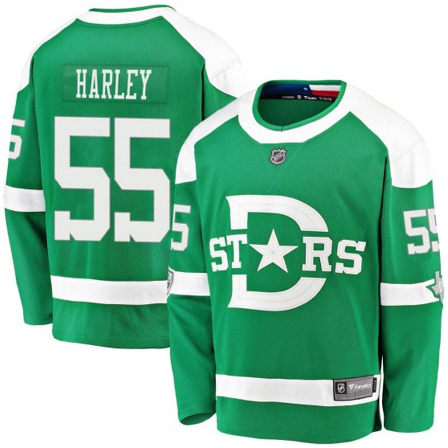 Hockey Thomas Harley Dallas Stars 55 Jersey