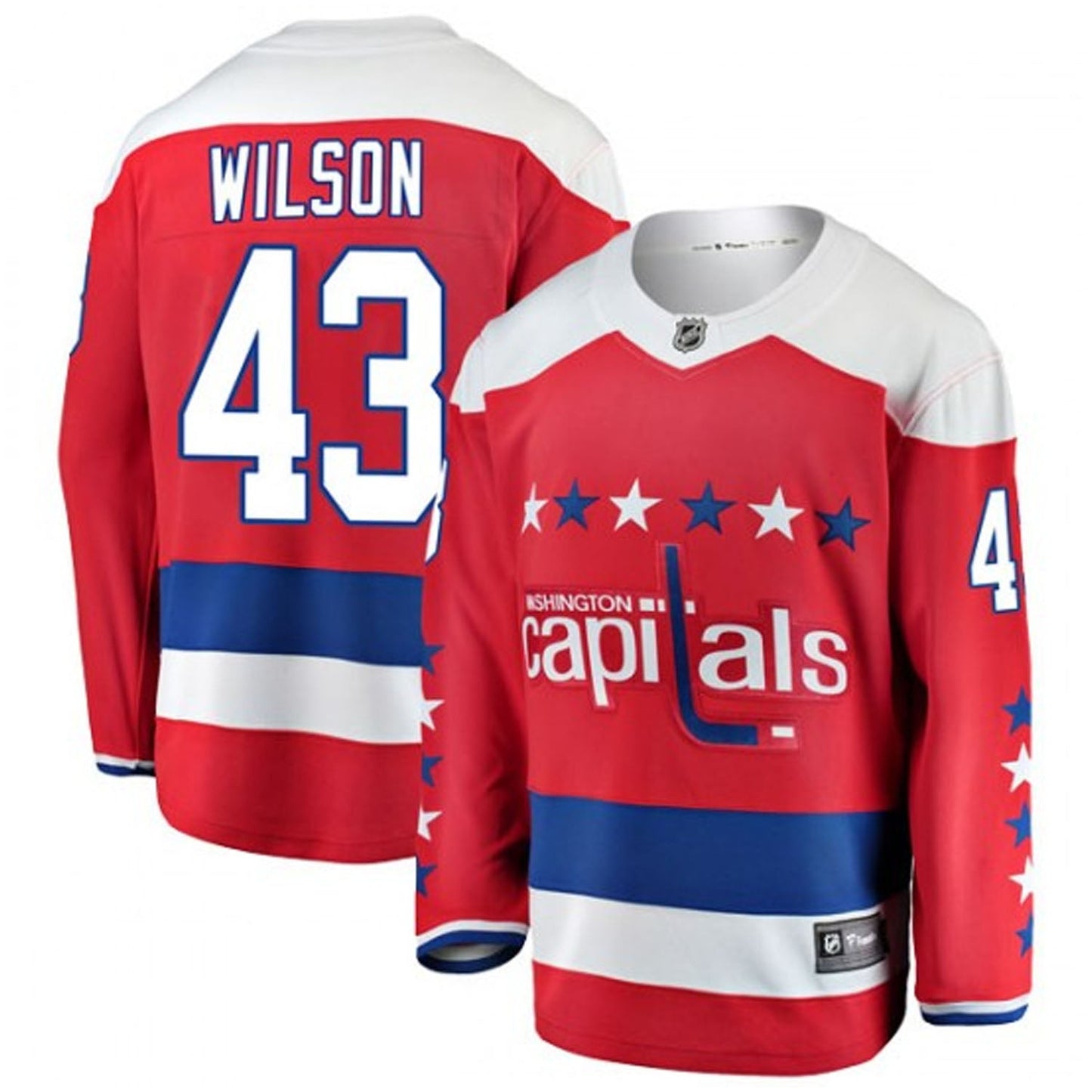 Hockey Tom Wilson Washington Capitals 43 Jersey