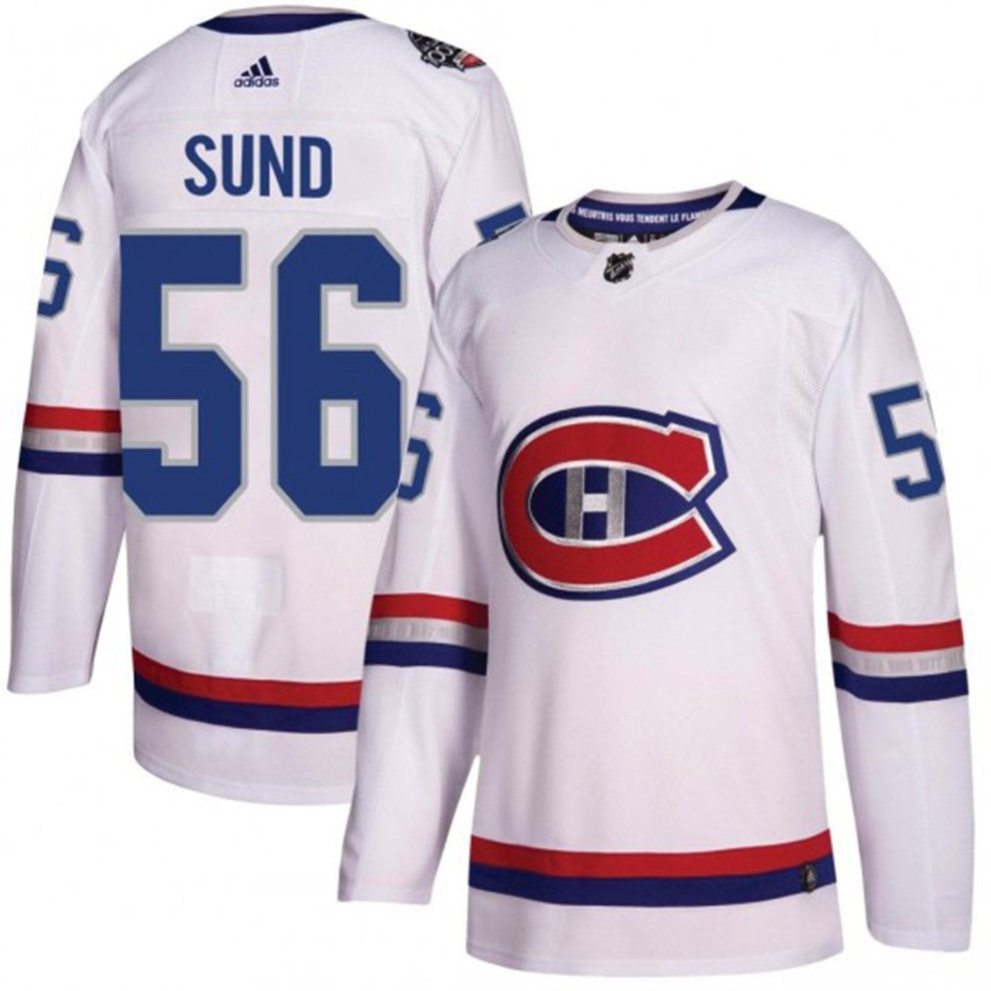 Hockey Tony Sund Montreal Canadiens 56 Jersey