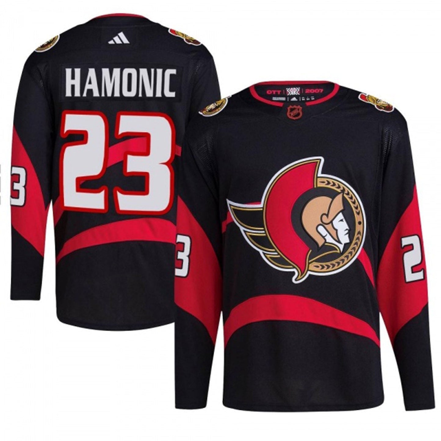 Hockey Travis Hamonic Chicago Blackhawks 23 Jersey