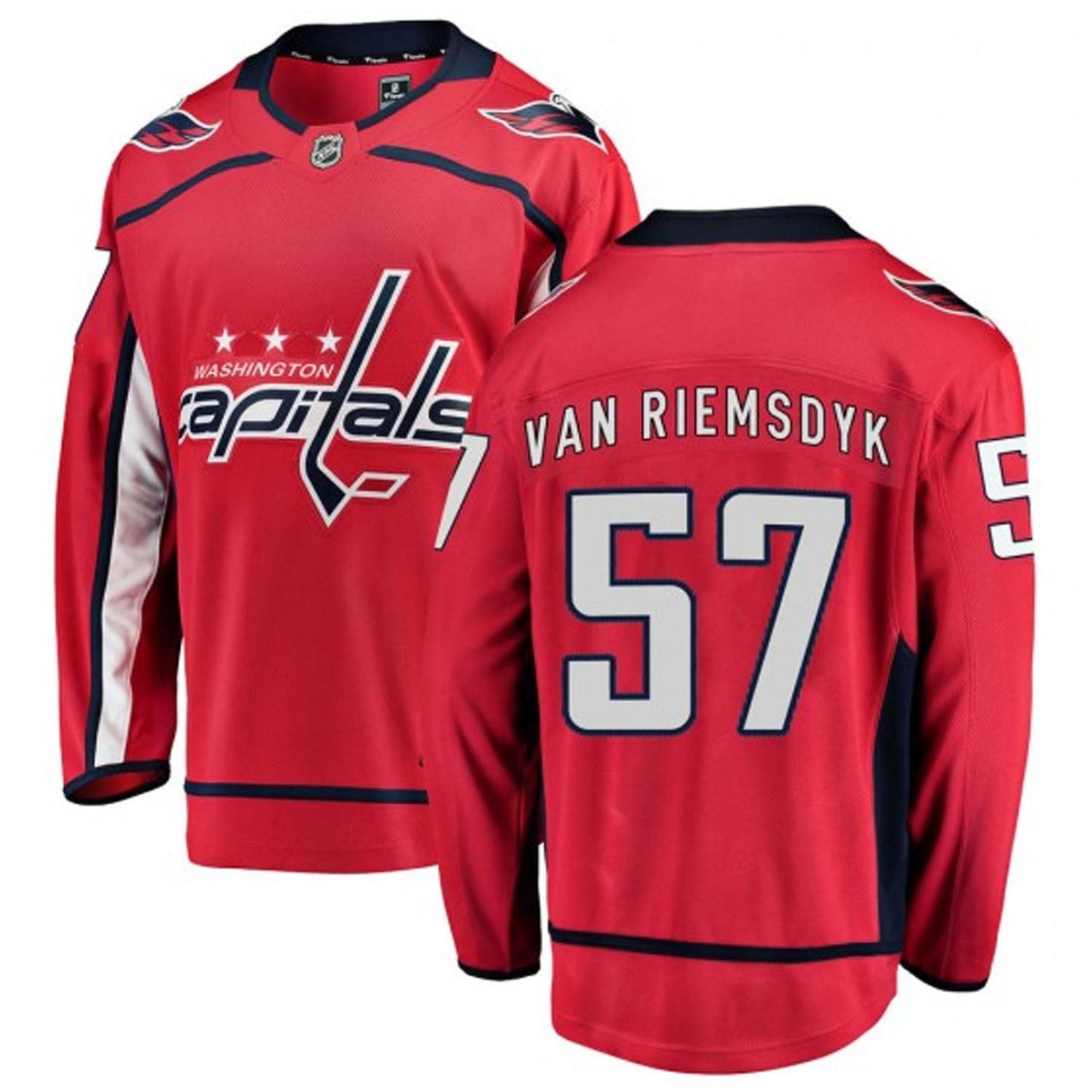 Hockey Trevor van Riemsdyk Washington Capitals 57 Jersey