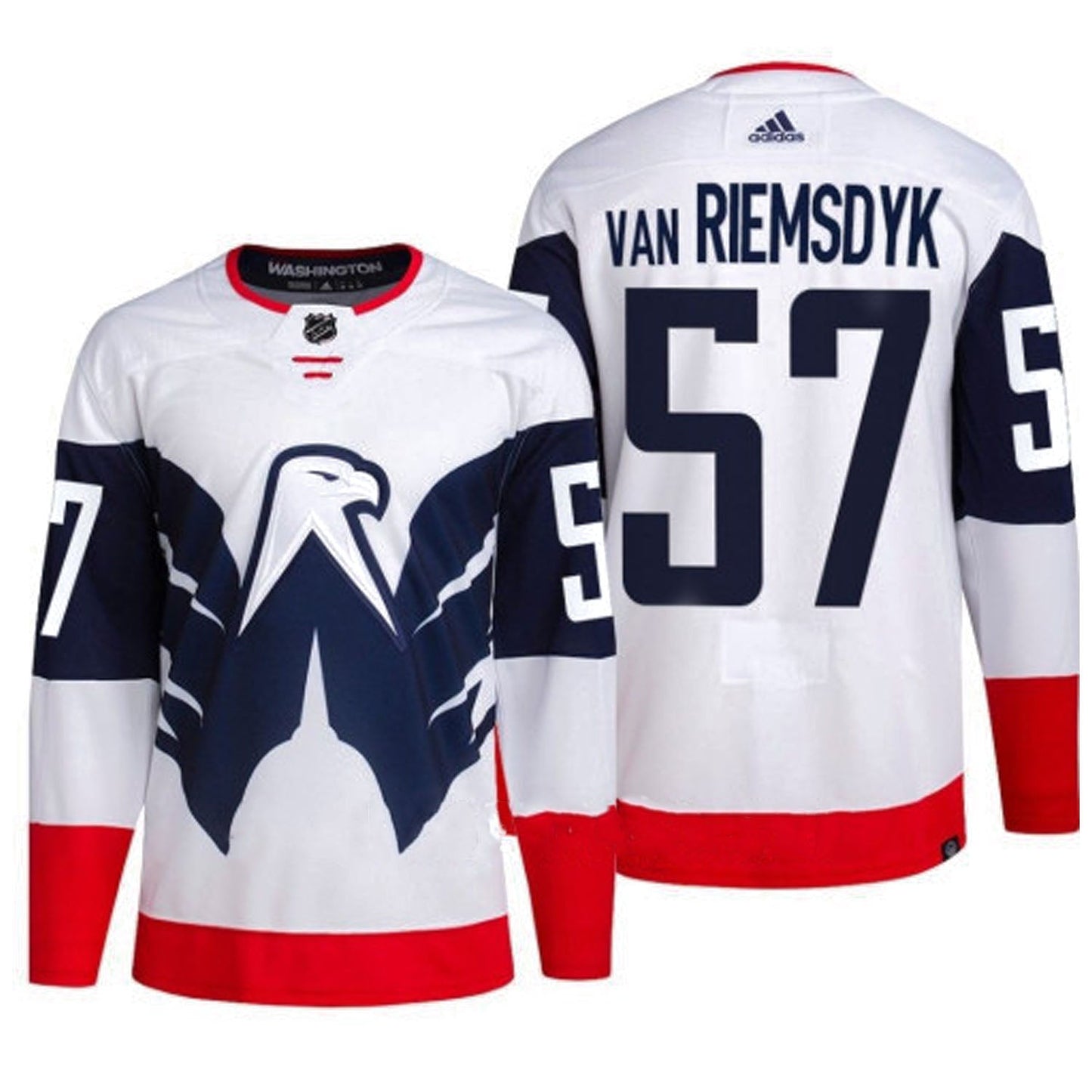 Hockey Trevor van Riemsdyk Washington Capitals 57 Jersey