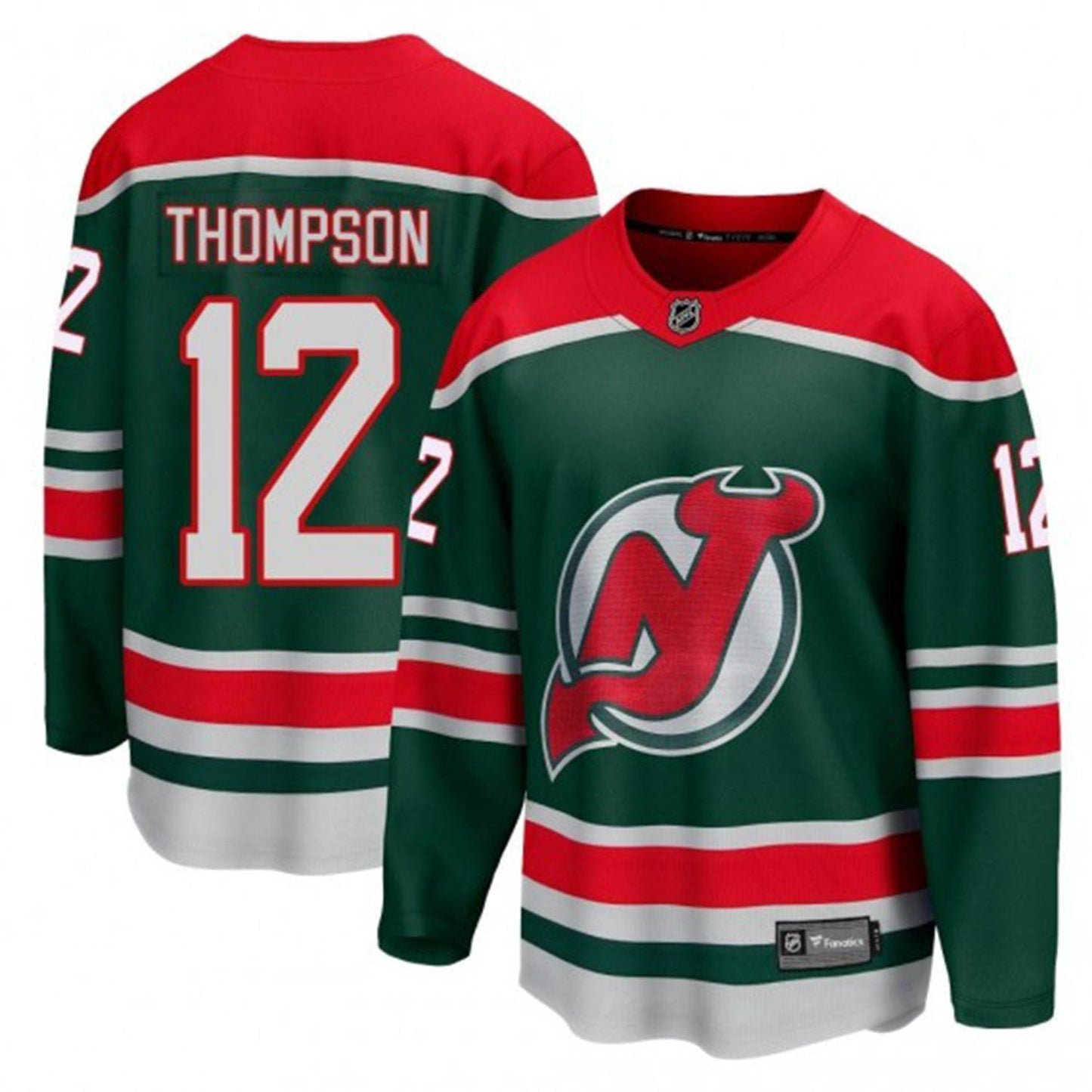 Hockey Tyce Thompson New Jersey Devils 12 Jersey