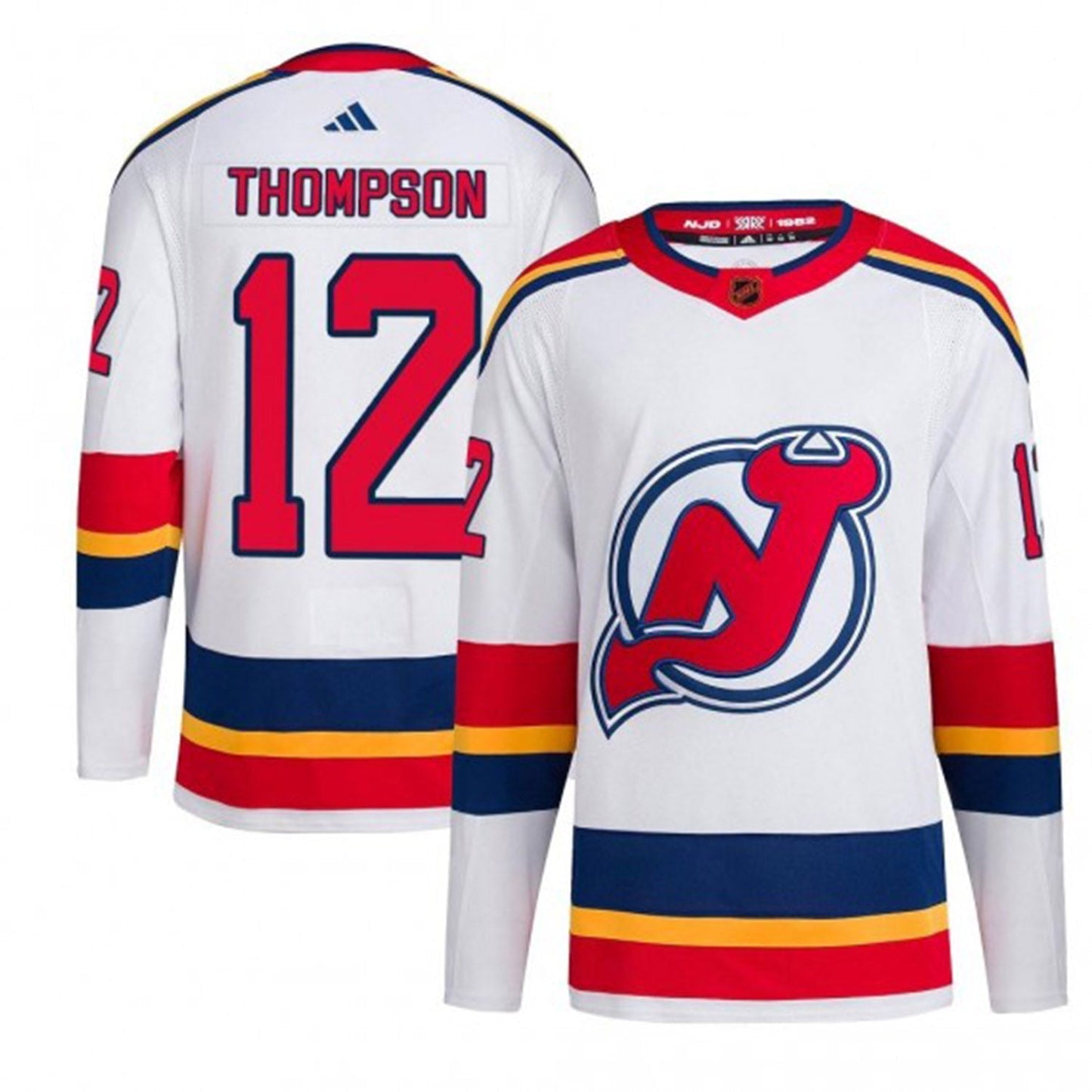 Hockey Tyce Thompson New Jersey Devils 12 Jersey