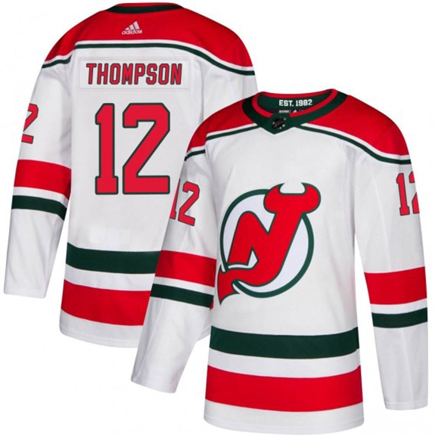 Hockey Tyce Thompson New Jersey Devils 12 Jersey