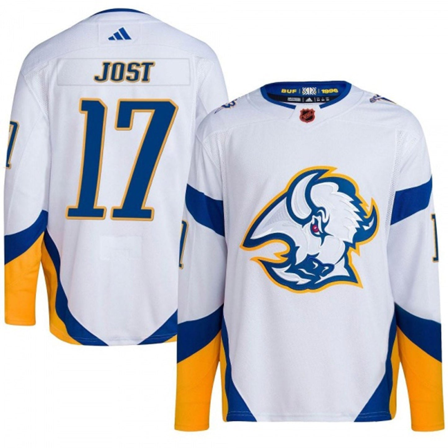 Hockey Tyson Jost Buffalo Sabres 17 Jersey