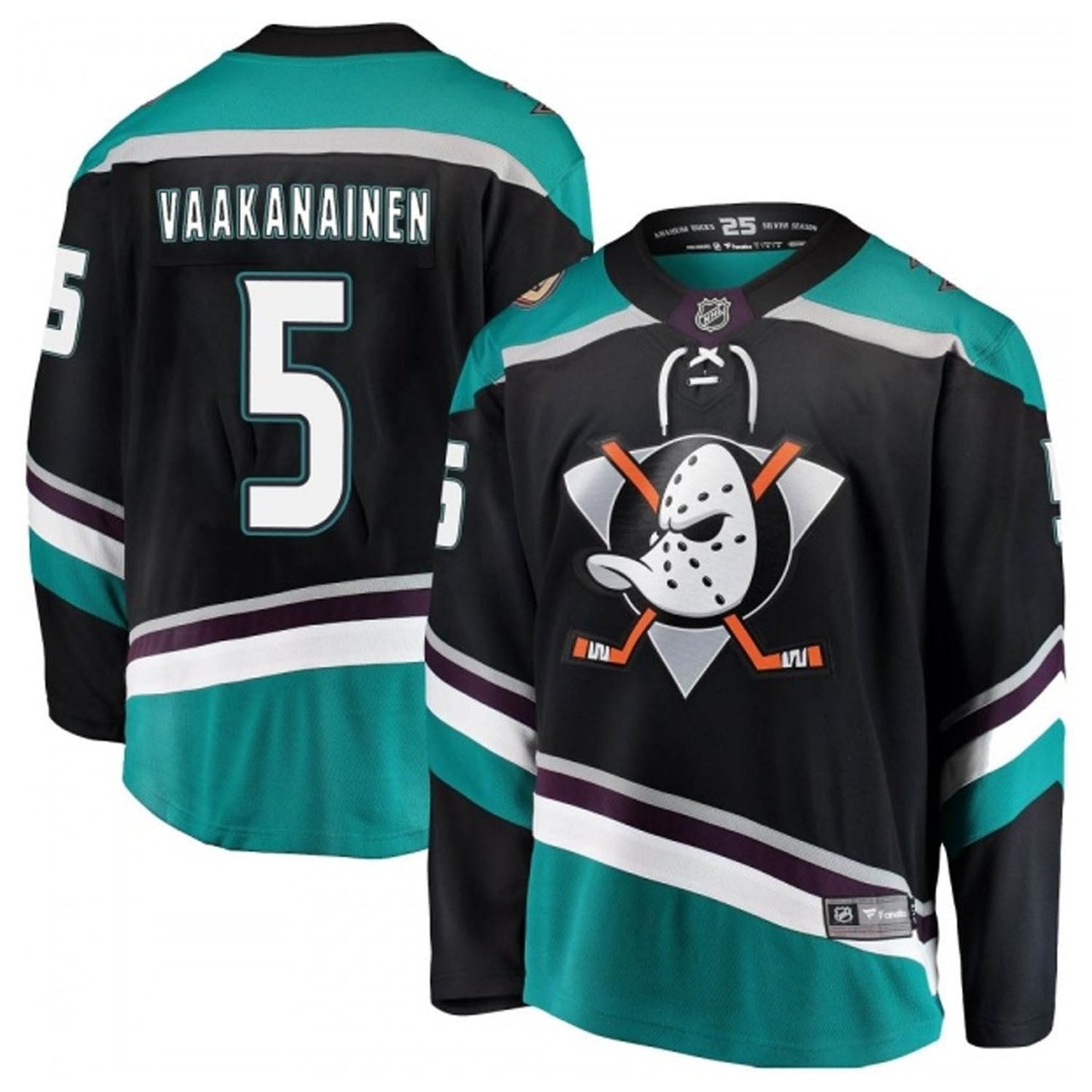 Hockey Urho Vaakanainen Anaheim Ducks 5 Jersey