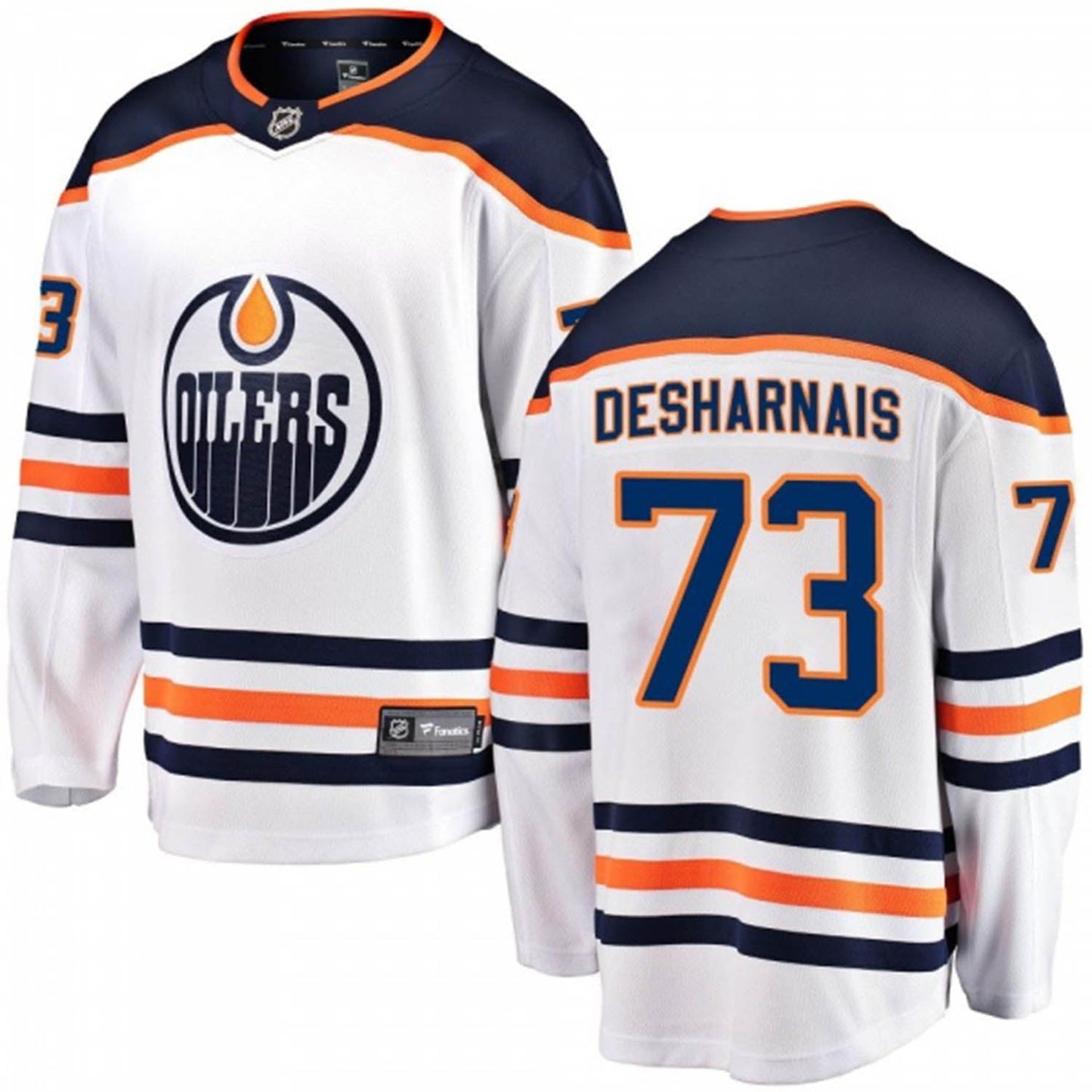 Hockey Vincent Desharnais Edmonton Oilers 73 Jersey