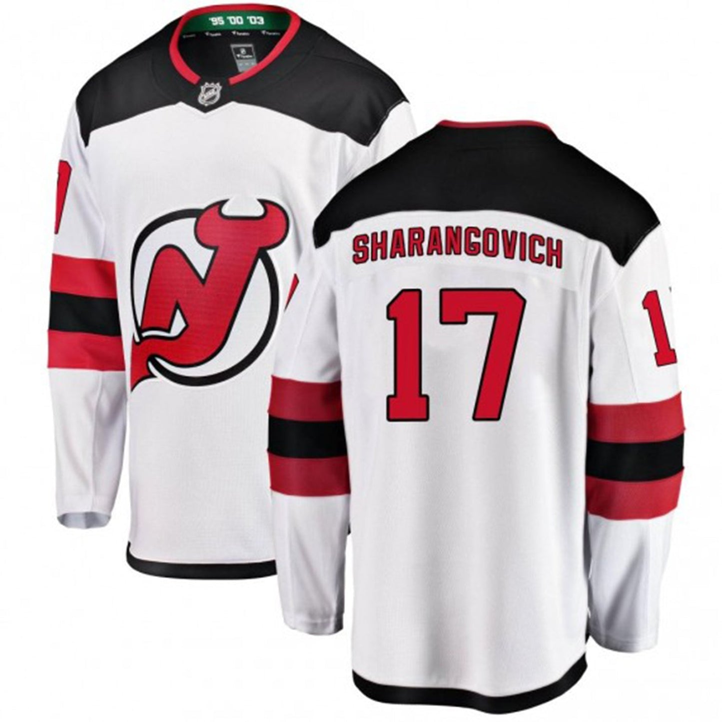 Hockey Yegor Sharangovich New Jersey Devils 17 Jersey