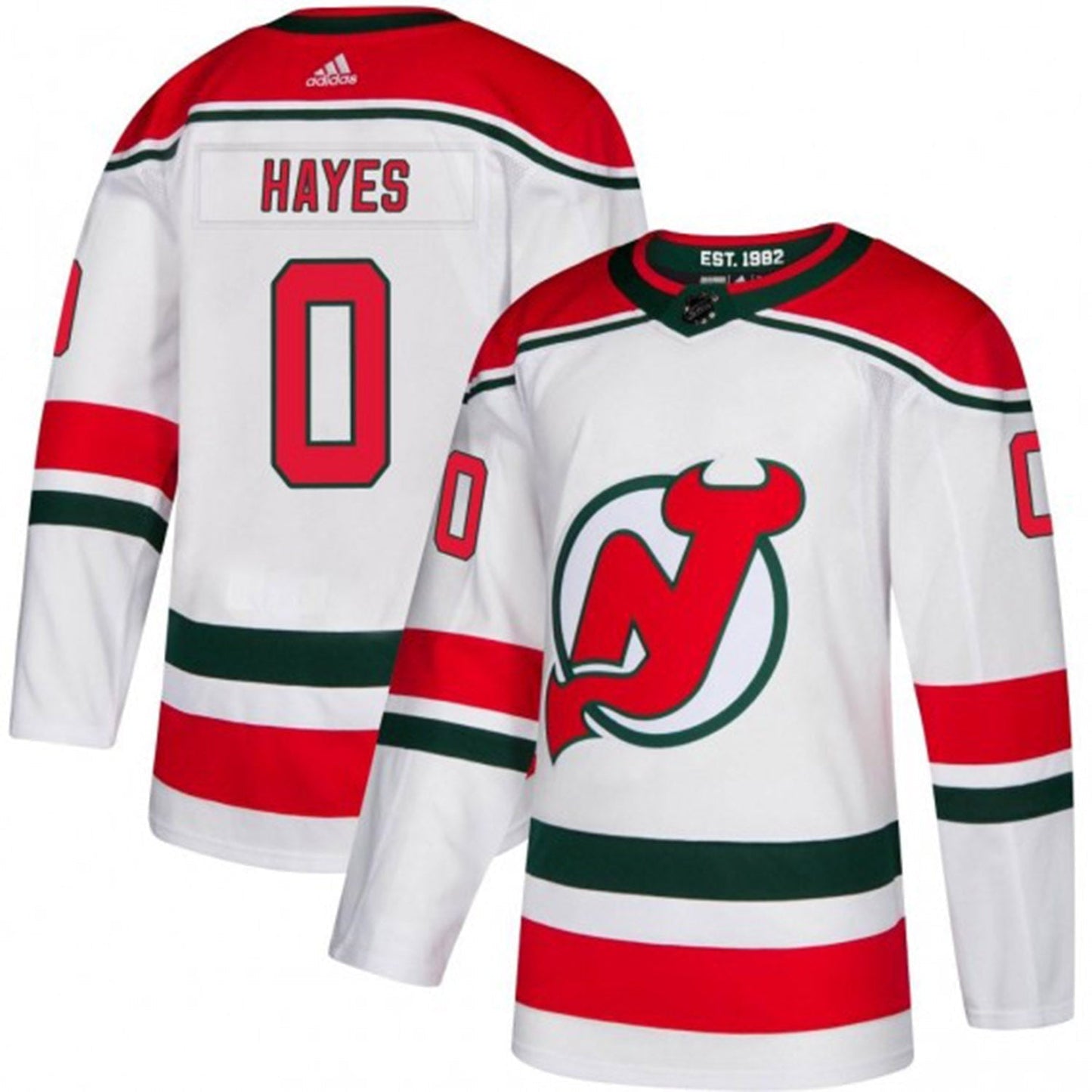 Hockey Zachary Hayes New Jersey Devils 0 Jersey
