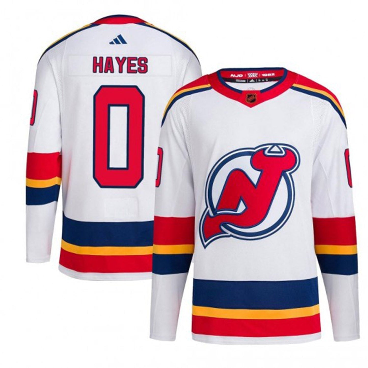Hockey Zachary Hayes New Jersey Devils 0 Jersey