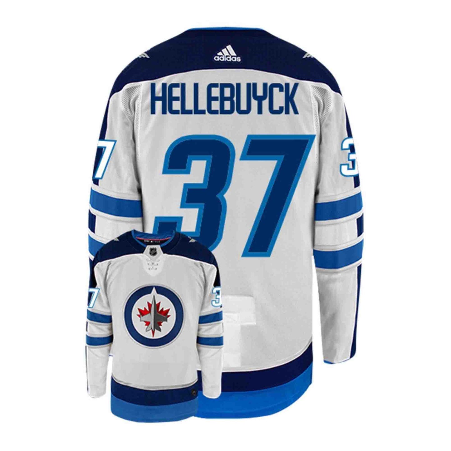 Hockey Connor Hellebuyck Winnipeg Jets 37 Jersey