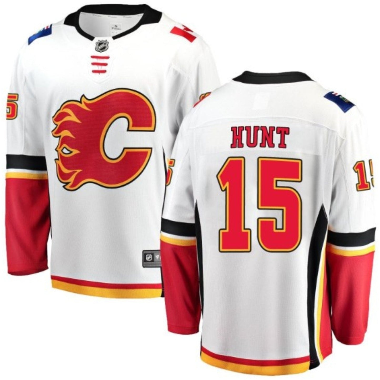 Hockey Dryden Hunt Calgary Flames 15 Jersey
