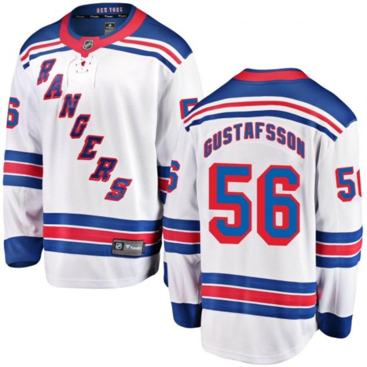 Hockey Erik Gustafsson New York Rangers 56 Jersey