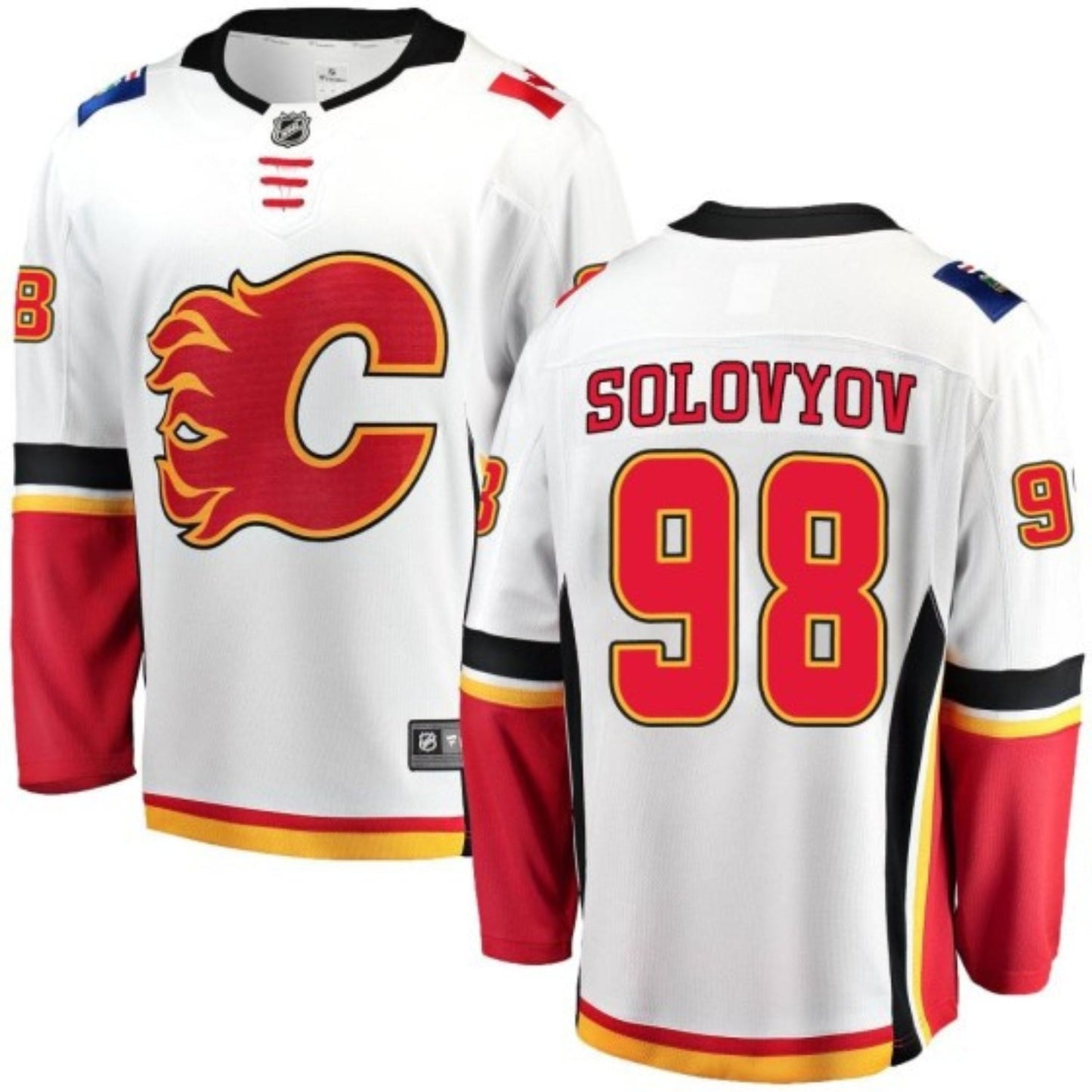 Hockey Ilya Solovyov Calgary Flames 98 Jersey