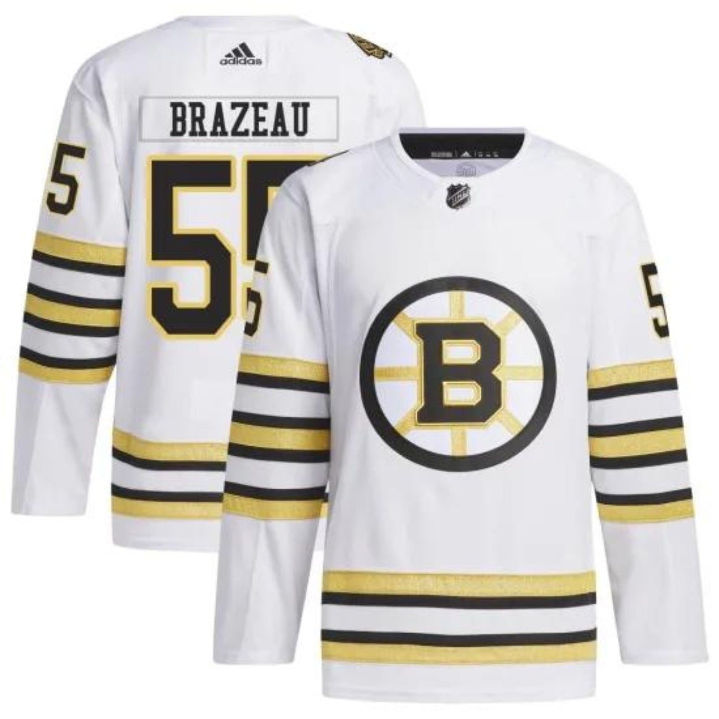 Hockey Justin Brazeau Boston Bruins 55 Jersey