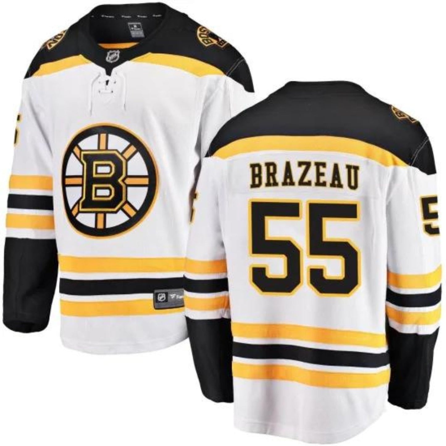 Hockey Justin Brazeau Boston Bruins 55 Jersey