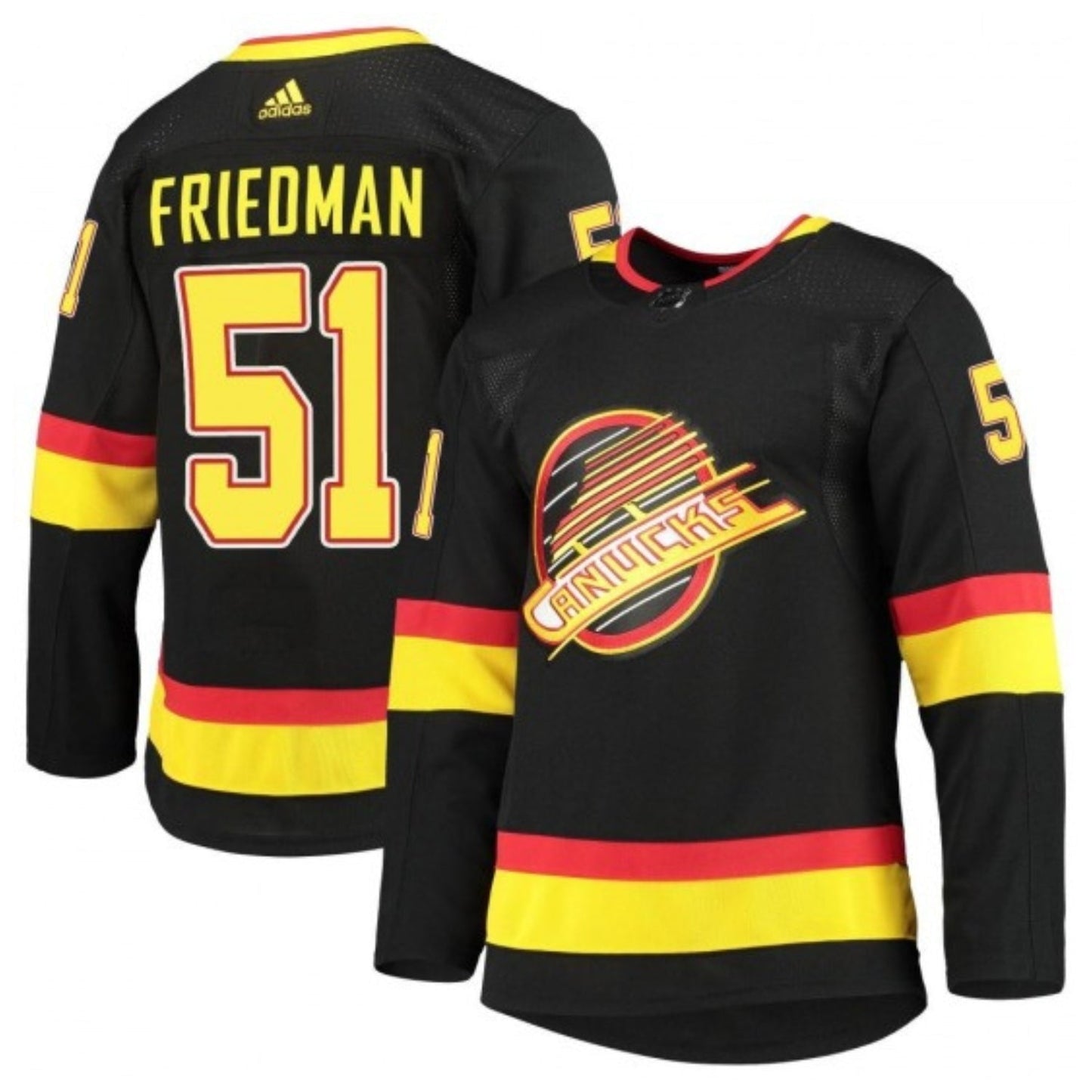 Hockey Mark Friedman Vancouver Canucks 51 Jersey