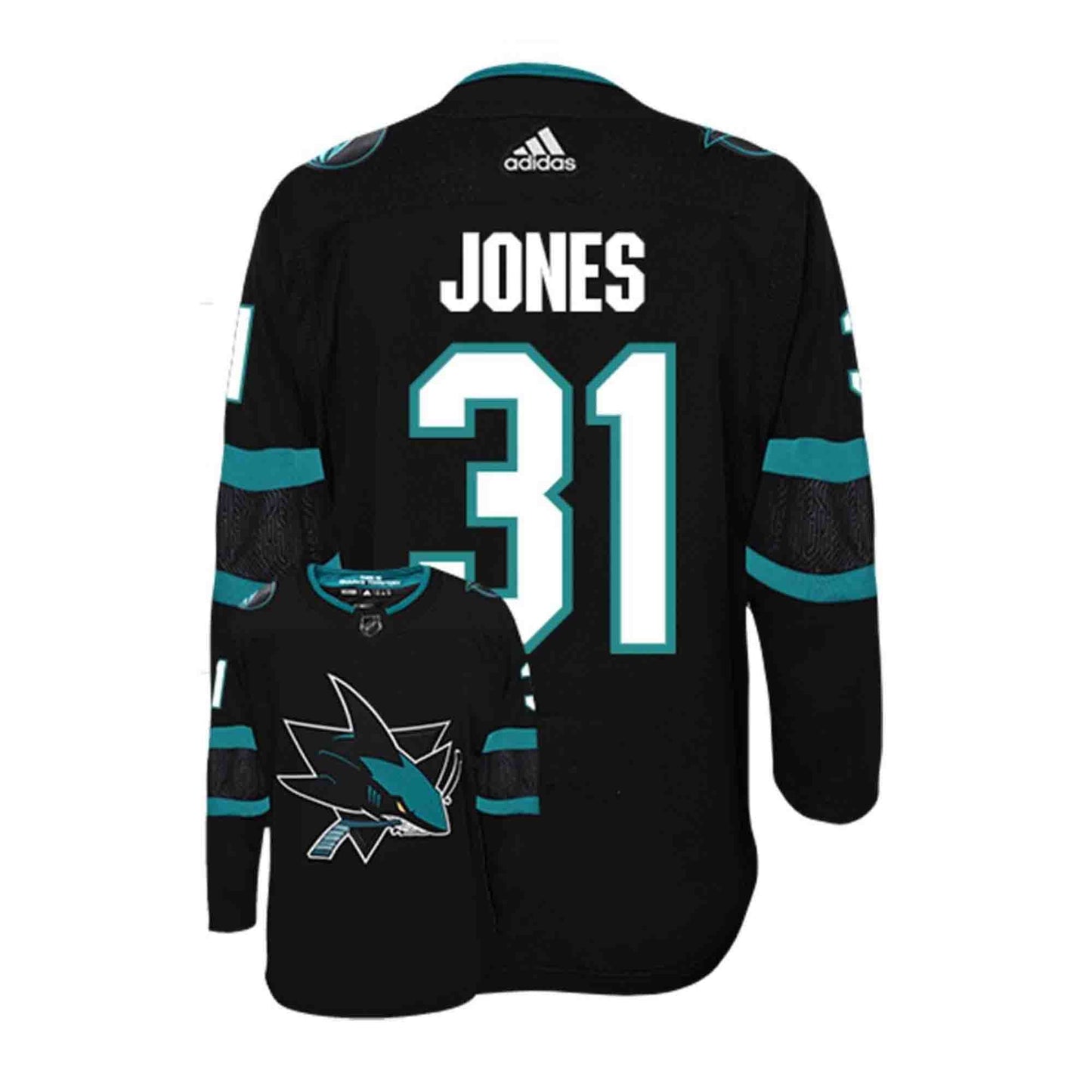 Hockey Martin Jones San Jose Sharks 31 Jersey