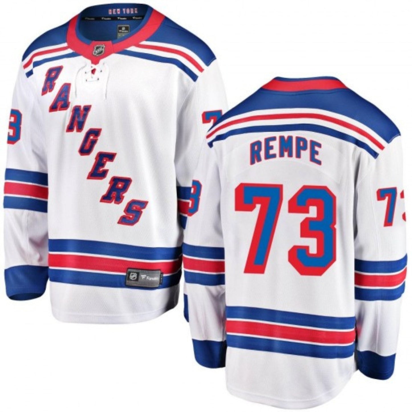 Hockey Matt Rempe New York Rangers 73 Jersey