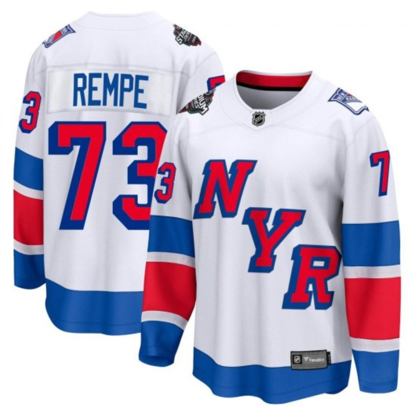 Hockey Matt Rempe New York Rangers 73 Jersey
