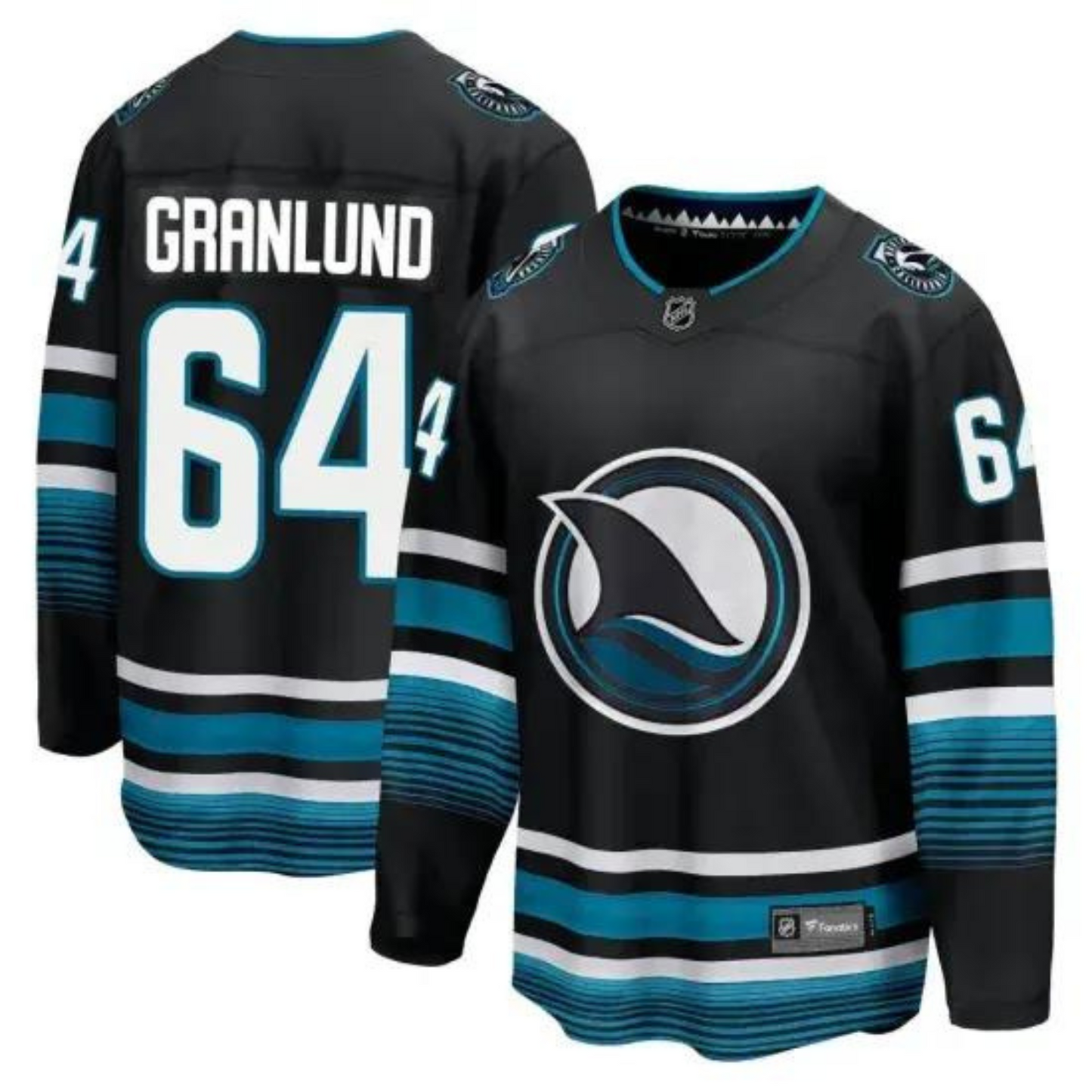 Hockey Mikael Granlund San Jose Sharks 64 Jersey