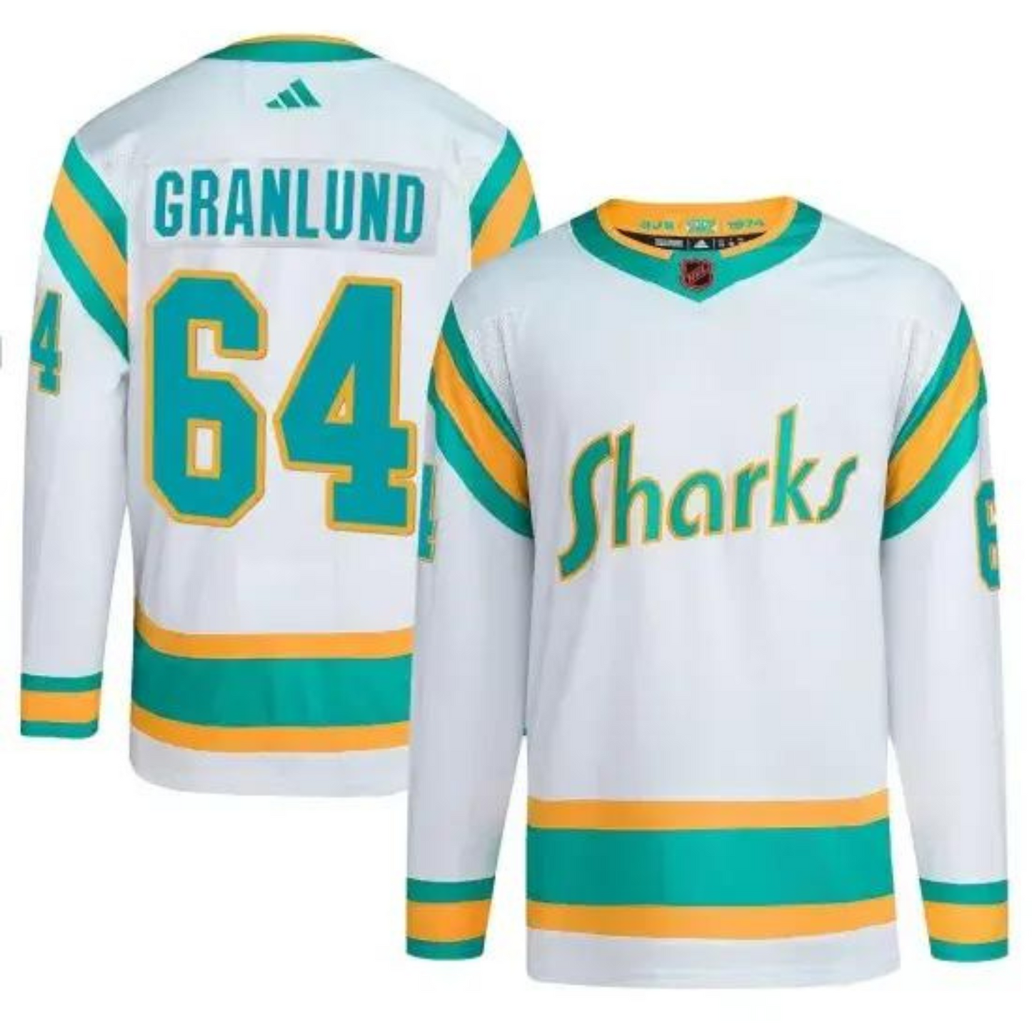 Hockey Mikael Granlund San Jose Sharks 64 Jersey