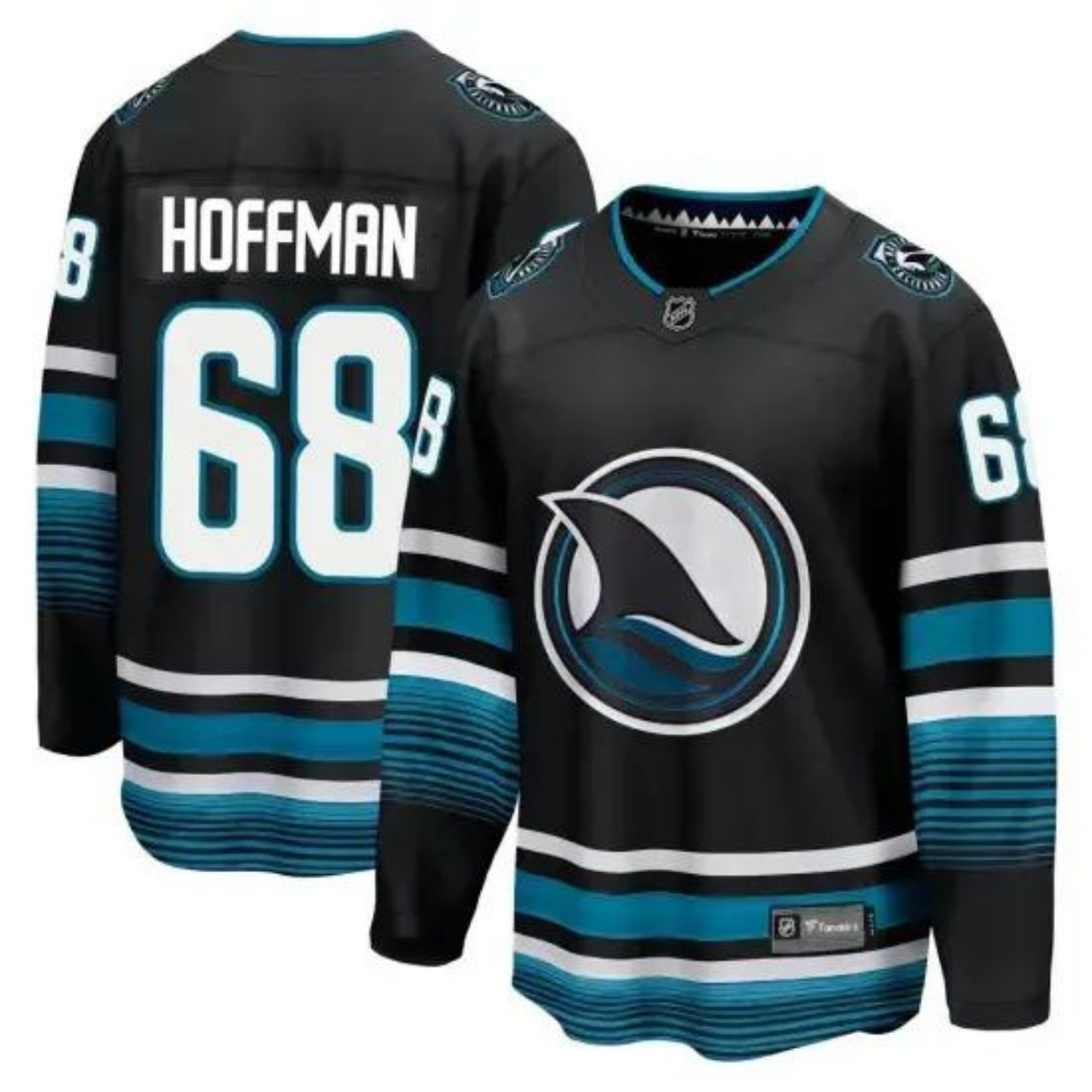 Hockey Mike Hoffman San Jose Sharks 68 Jersey