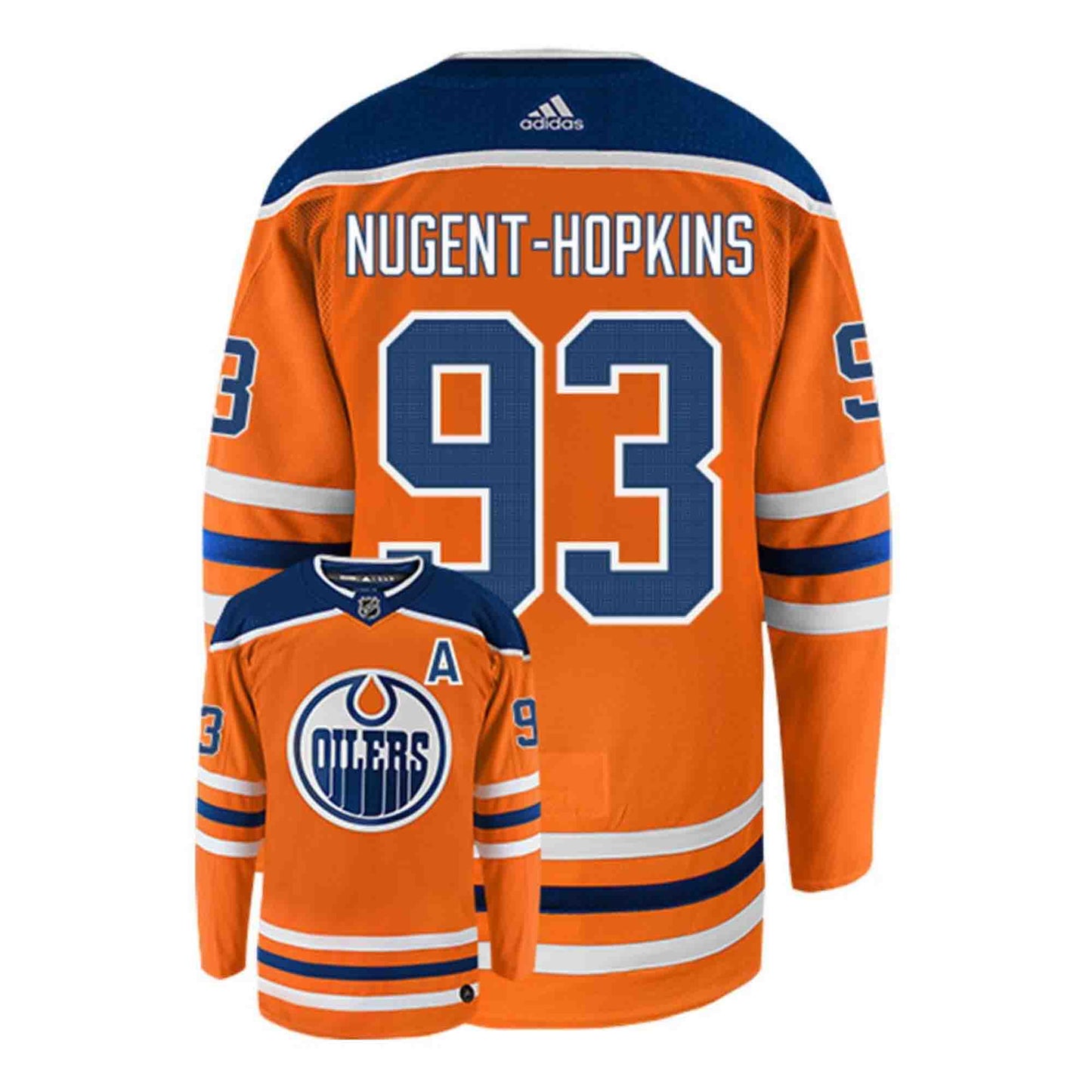 Hockey Ryan Nugent-Hopkins Edmonton Oilers 93 Jersey