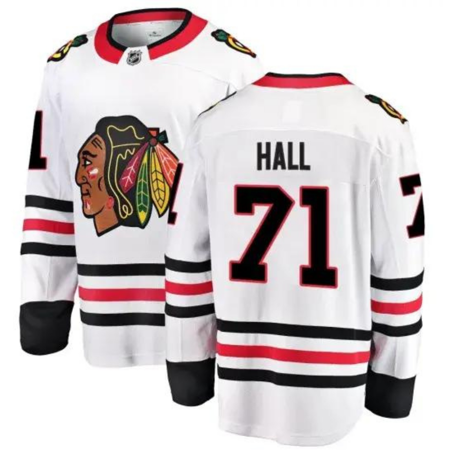 Hockey Taylor Hall Chicago Blackhawks 71 Jersey
