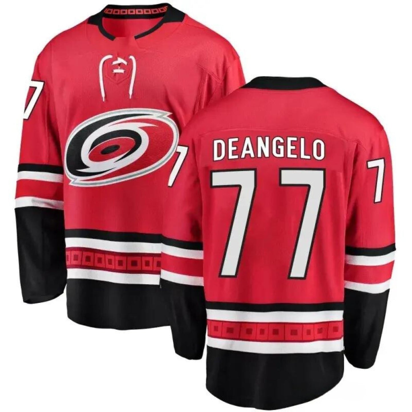 Hockey Tony DeAngelo Carolina Hurricanes 77 Jersey