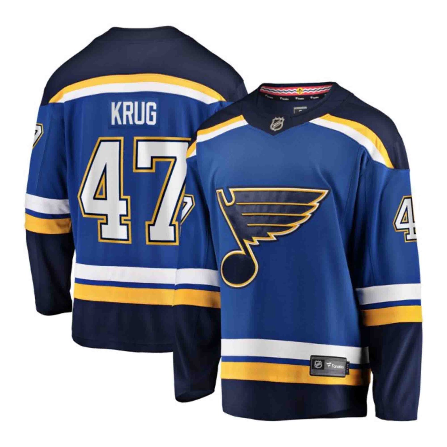 Hockey Torey Krug St. Louis Blues 47 Jersey