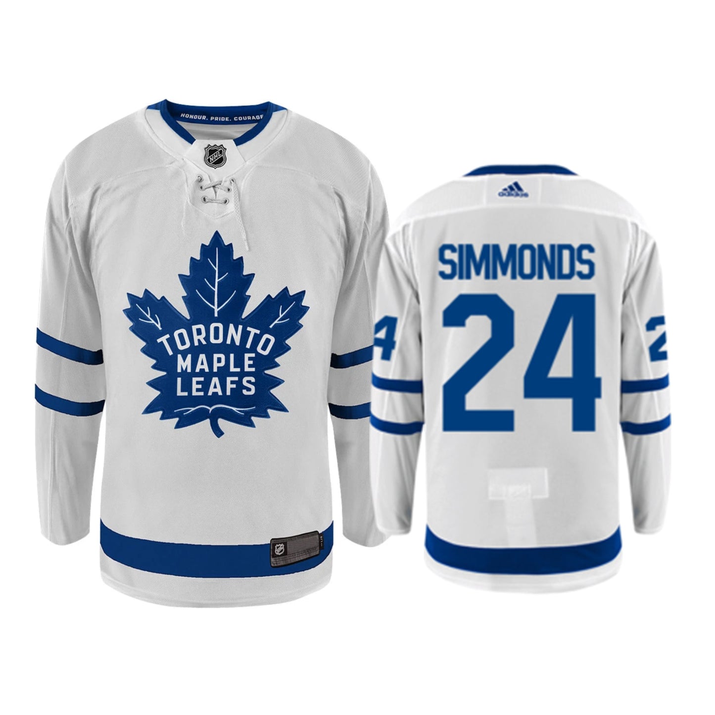Hockey Wayne Simmonds Toronto Maple Leafs 24 Jersey