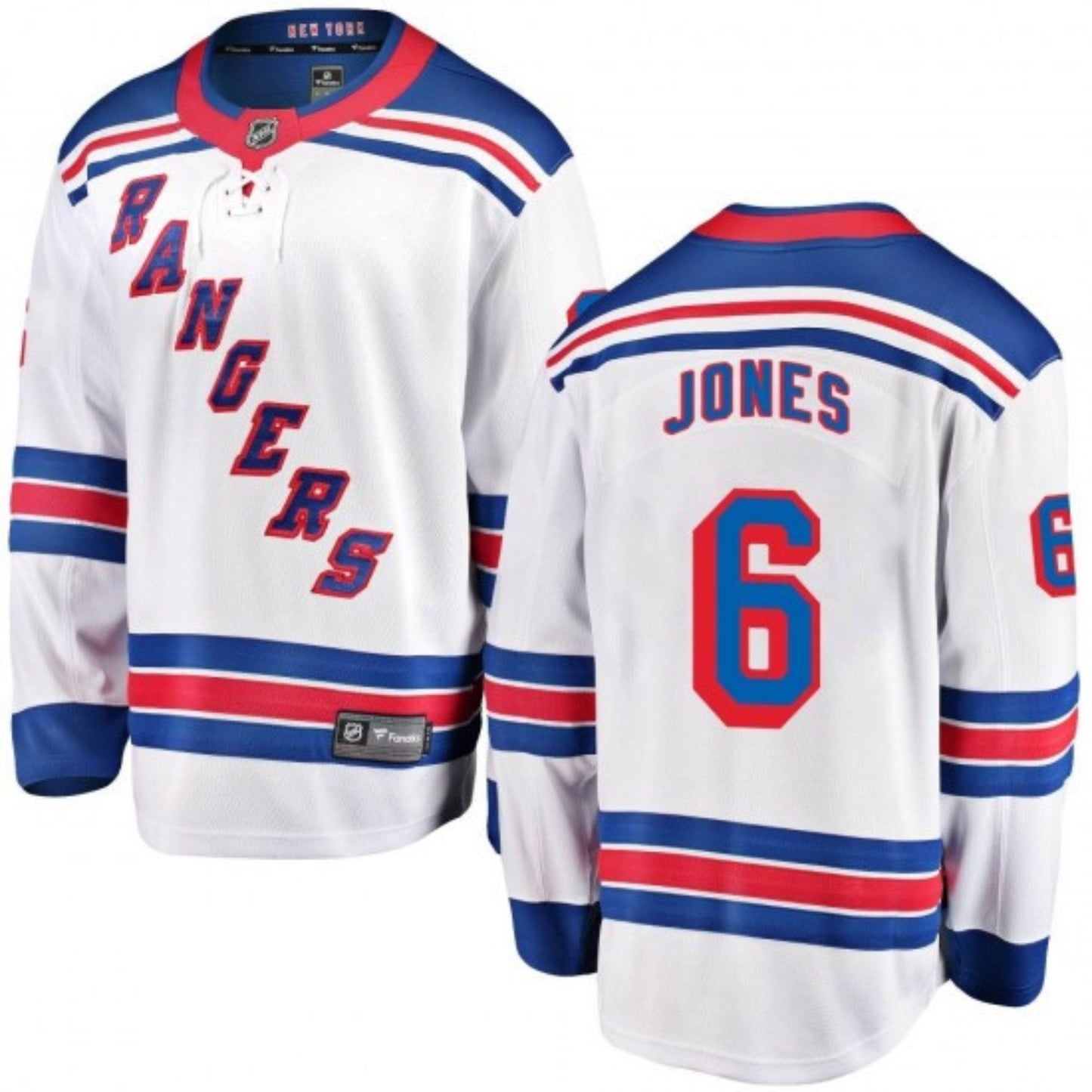Hockey Zac Jones New York Rangers 6 Jersey