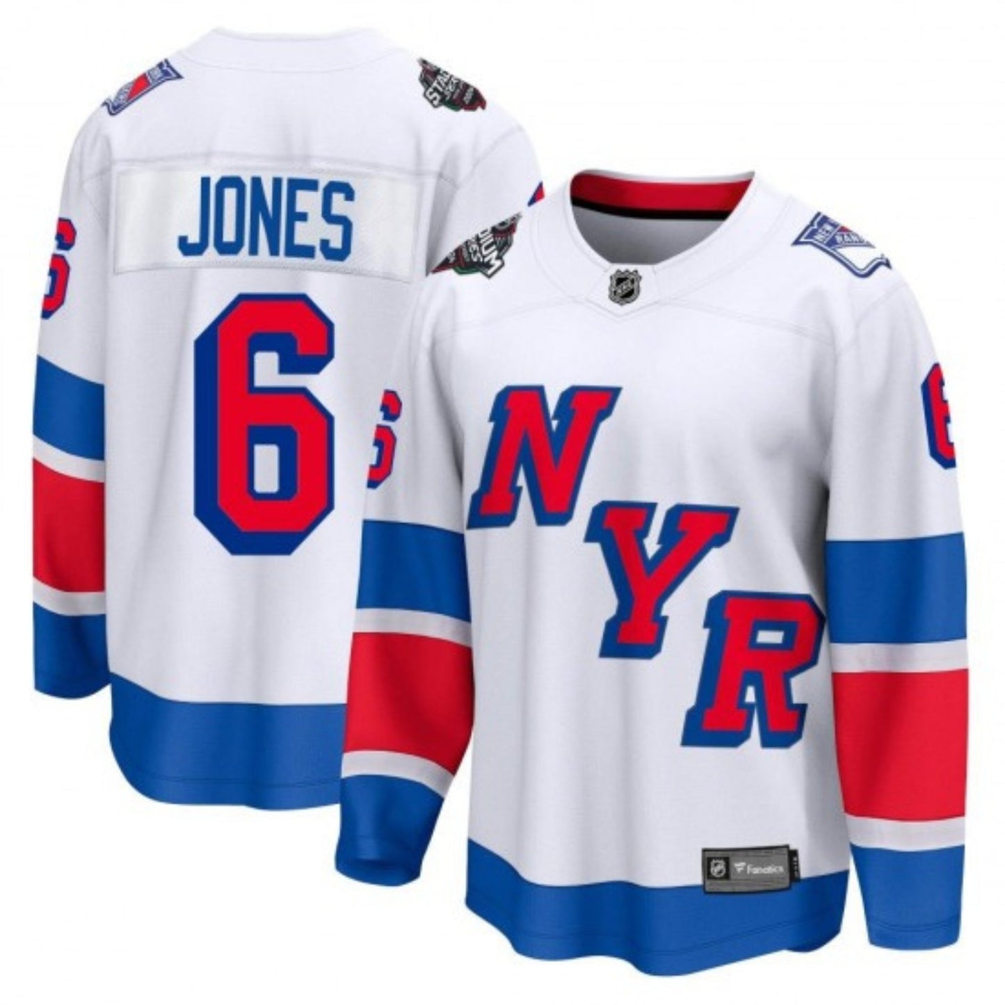 Hockey Zac Jones New York Rangers 6 Jersey