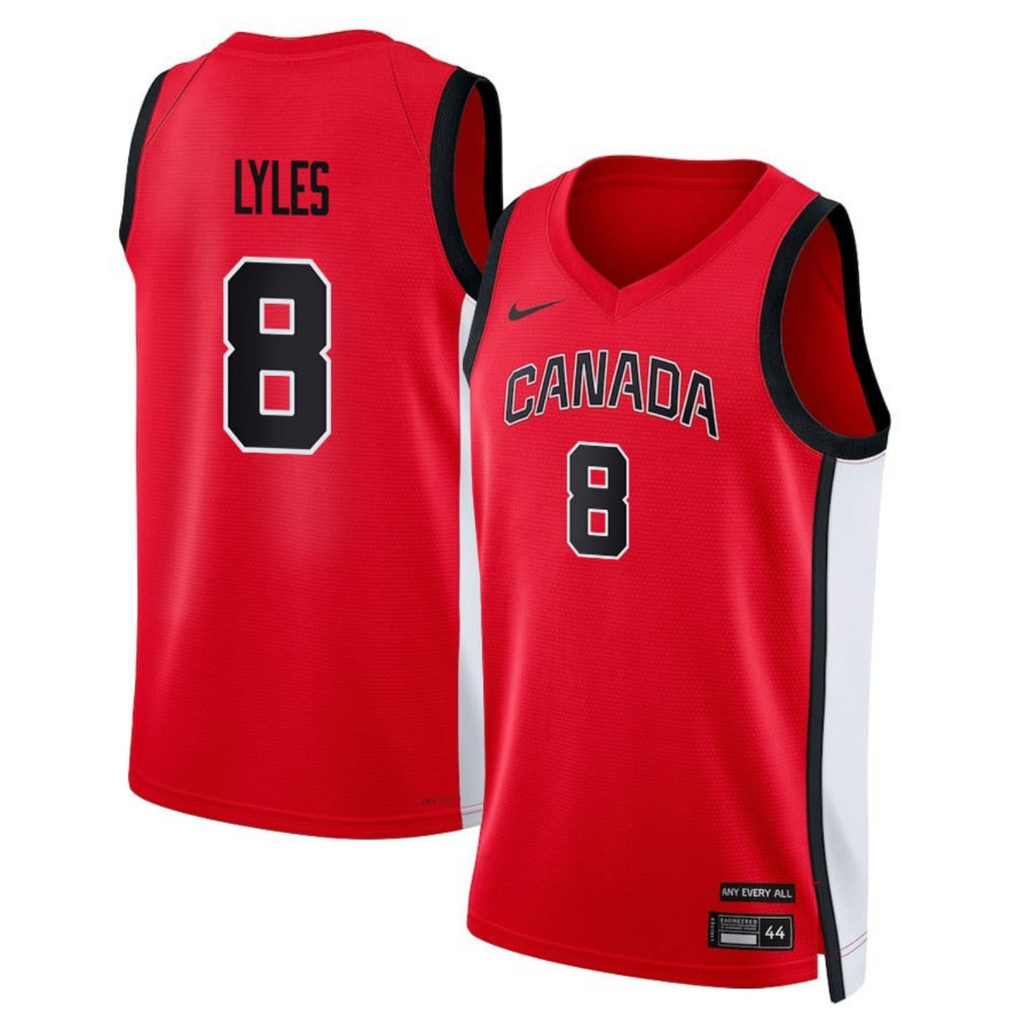 Olympic Trey Lyles Team Canada 8 Jersey