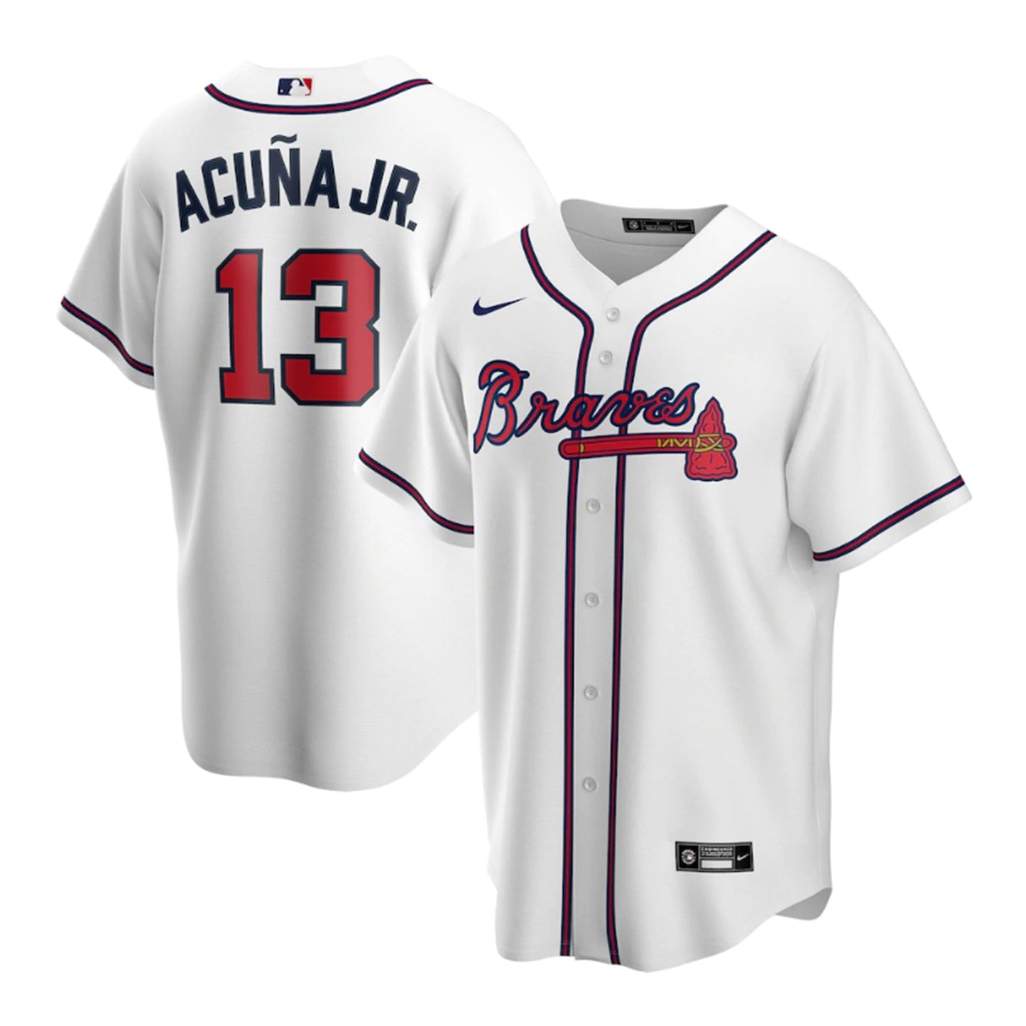 Baseball Ronald Acuna Jr. Atlanta Braves 13 Jersey