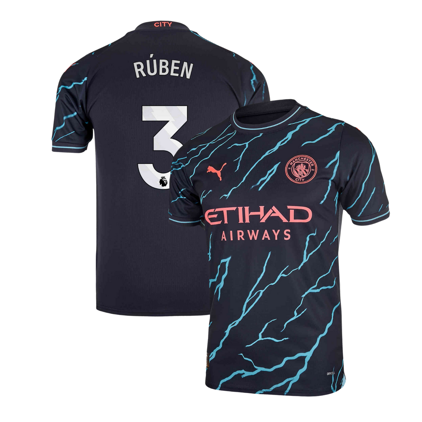 Rúben Dias Manchester City 3 Jersey