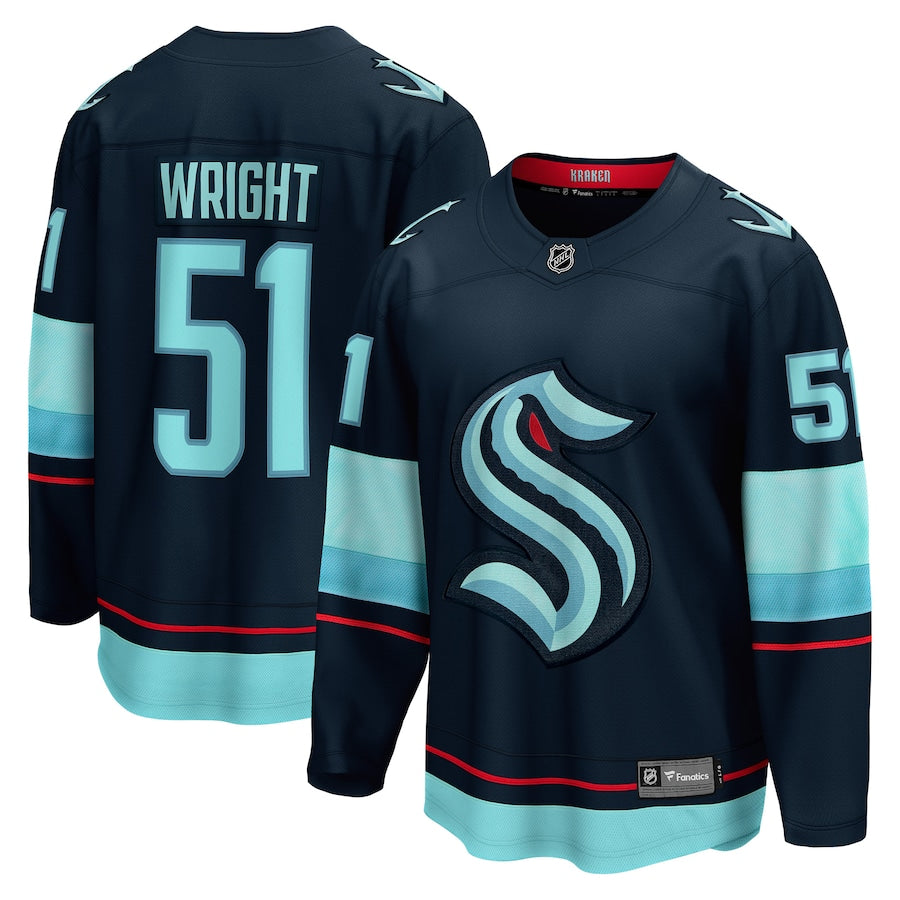 Hockey Shane Wright Seattle Kraken 51 Jersey