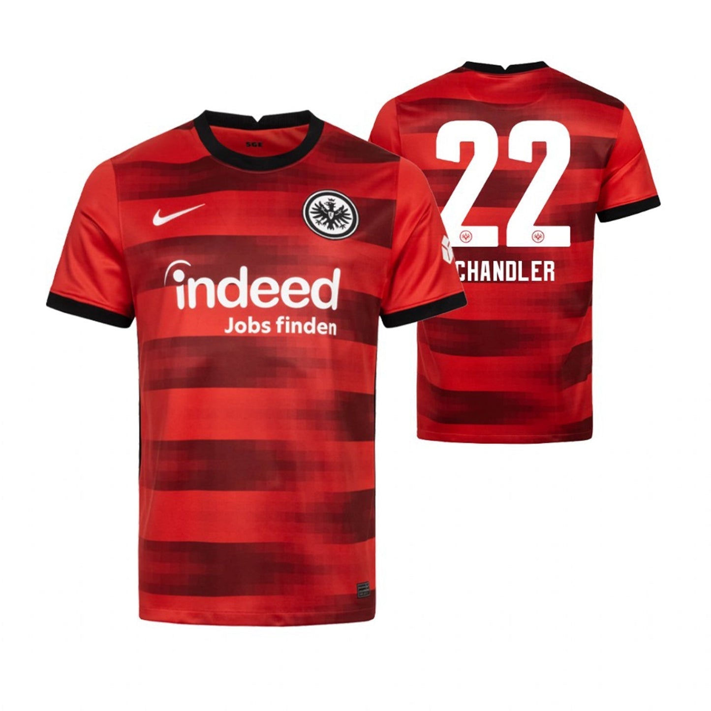 Timothy Chandler Eintracht Frankfurt 22 Jersey