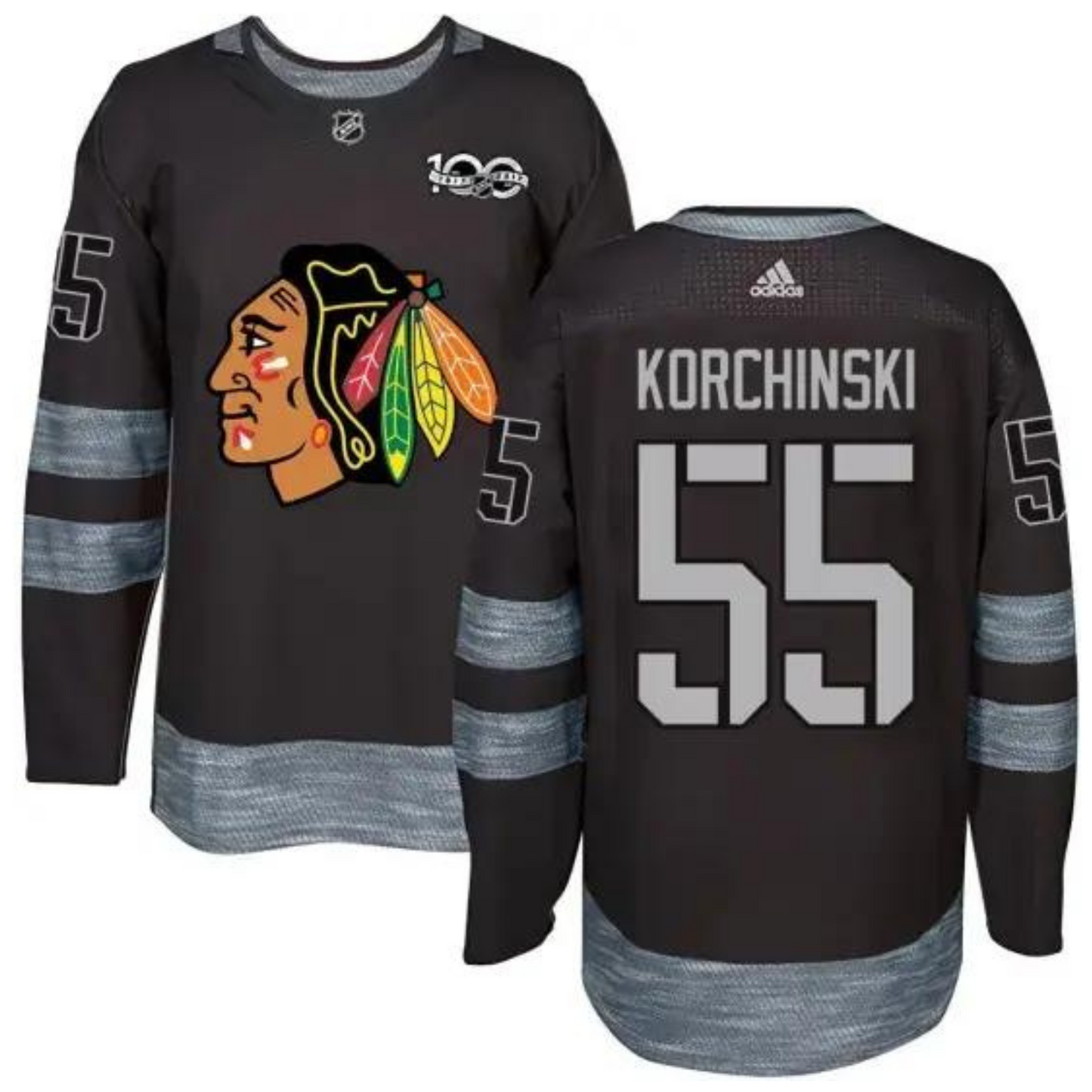 Hockey Kevin Korchinski Chicago Blackhawks 55 Jersey
