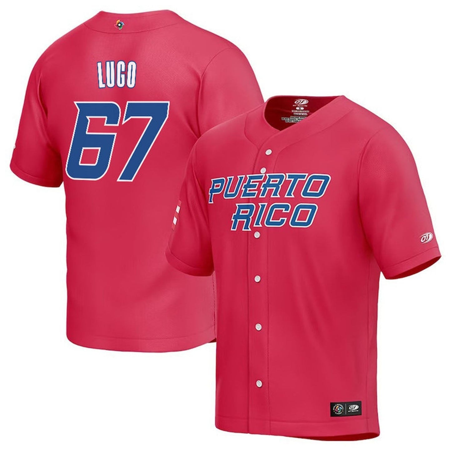 WBC Seth Lugo Puerto Rico 67 Jersey